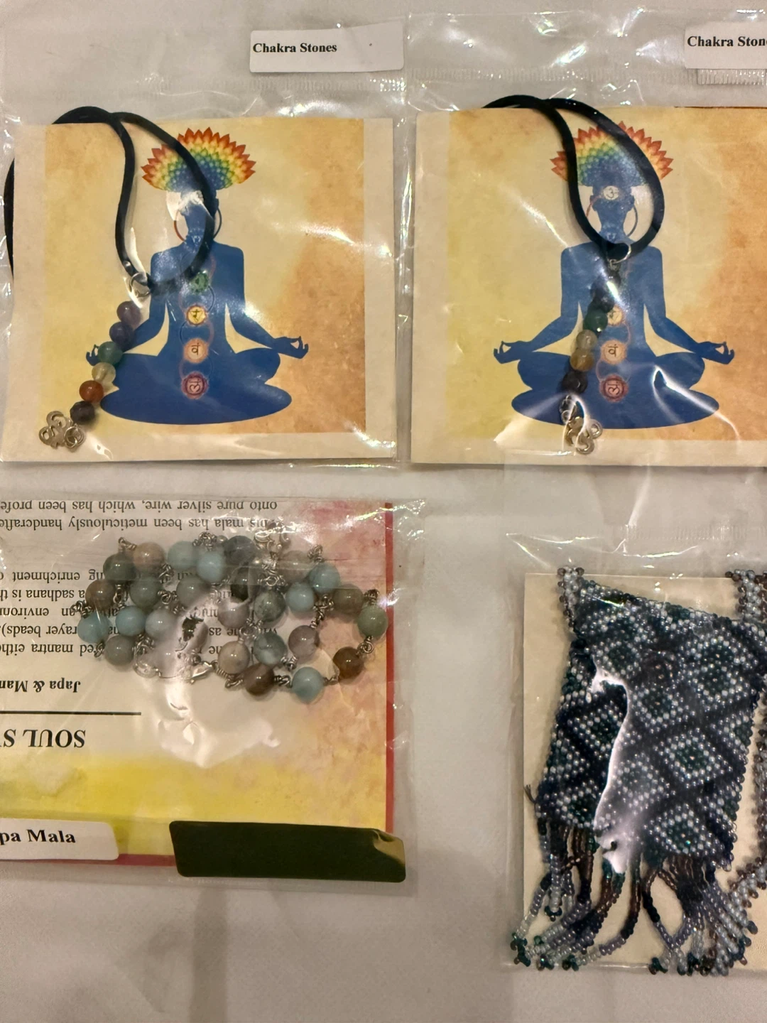 Chakra Stone Sets & Malas genuine stones quartz - photo 3
