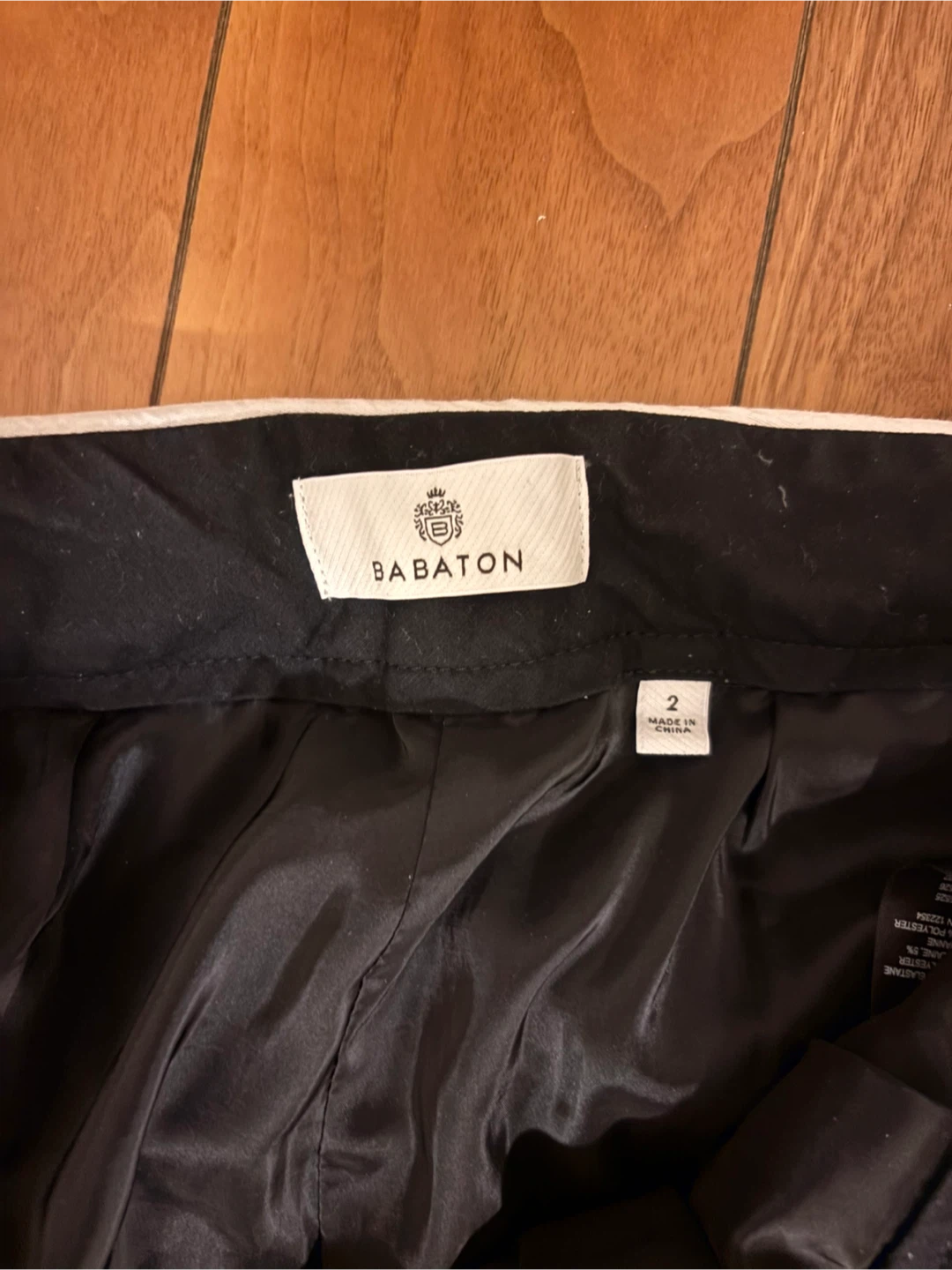 Artizia Babaton Bureau Black Pants (Re)ssential Light Size 2 - photo 2