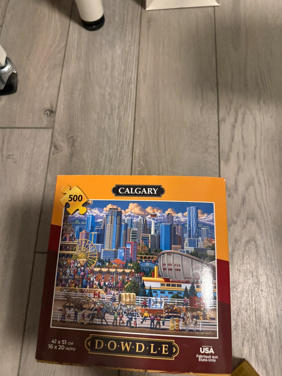 Dowdle Calgary Stampede 500-Piece Jigsaw Puzzle