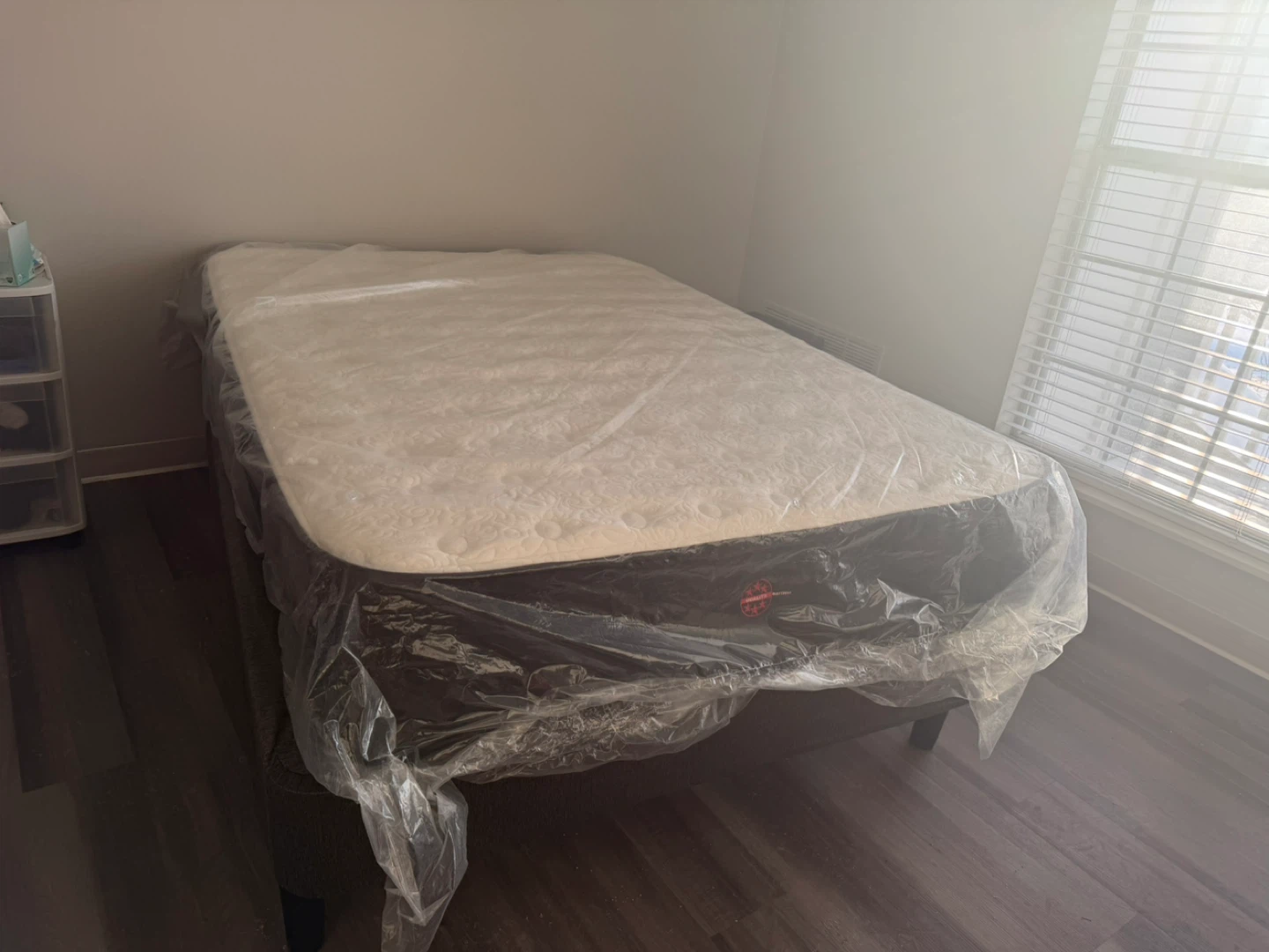 Quality Mattress with Box Spring and Bed Frame