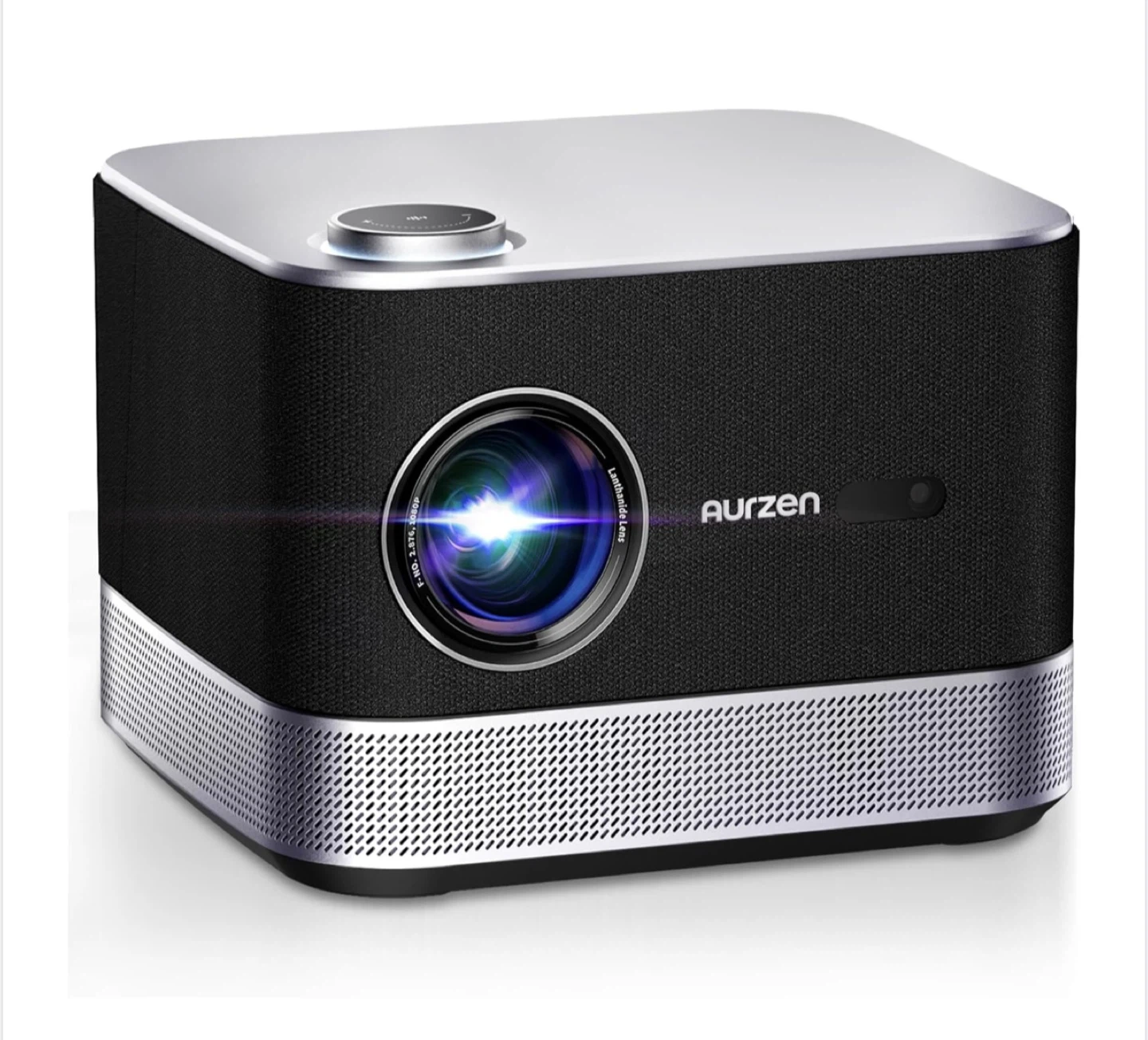 Aurzen Smart TV Projector with 36W Powerful Stereo Sound