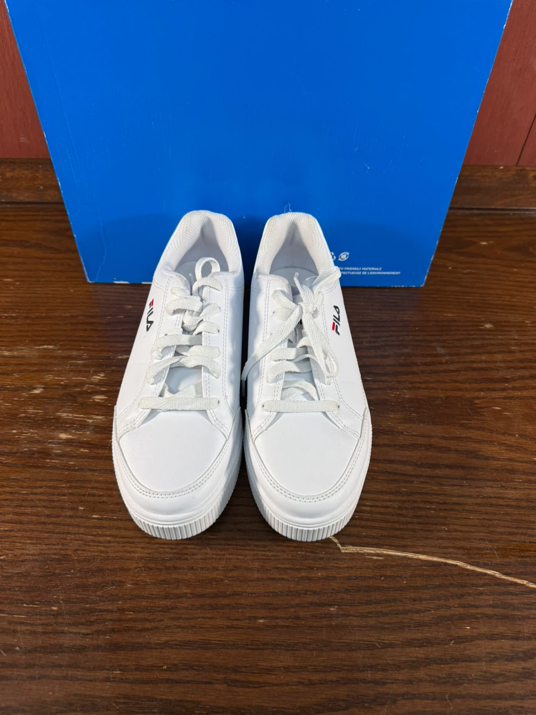 Fila Women's White Unlock Court Sneakers Size US 7 - photo 4