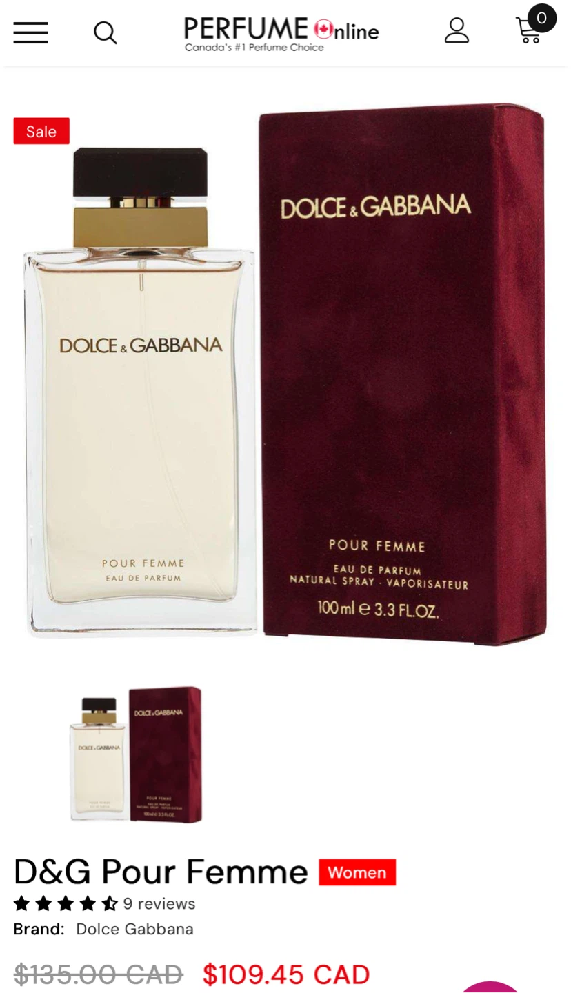 Dolce & Gabbana Pour Femme Eau de Parfum - 100ml - photo 3