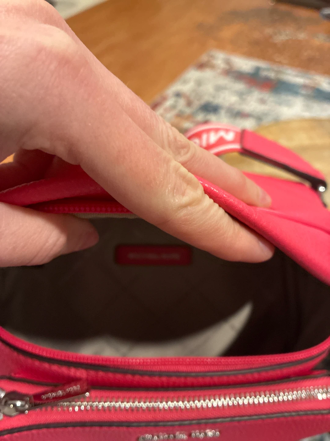 Michael Kors Pink Leather Crossbody Bag - photo 5
