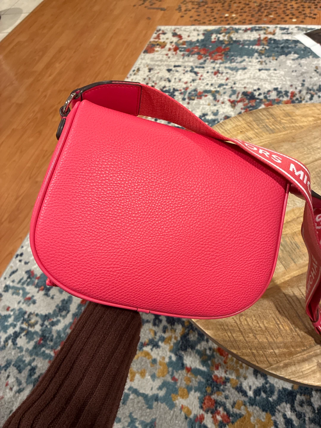 Michael Kors Pink Leather Crossbody Bag - photo 3