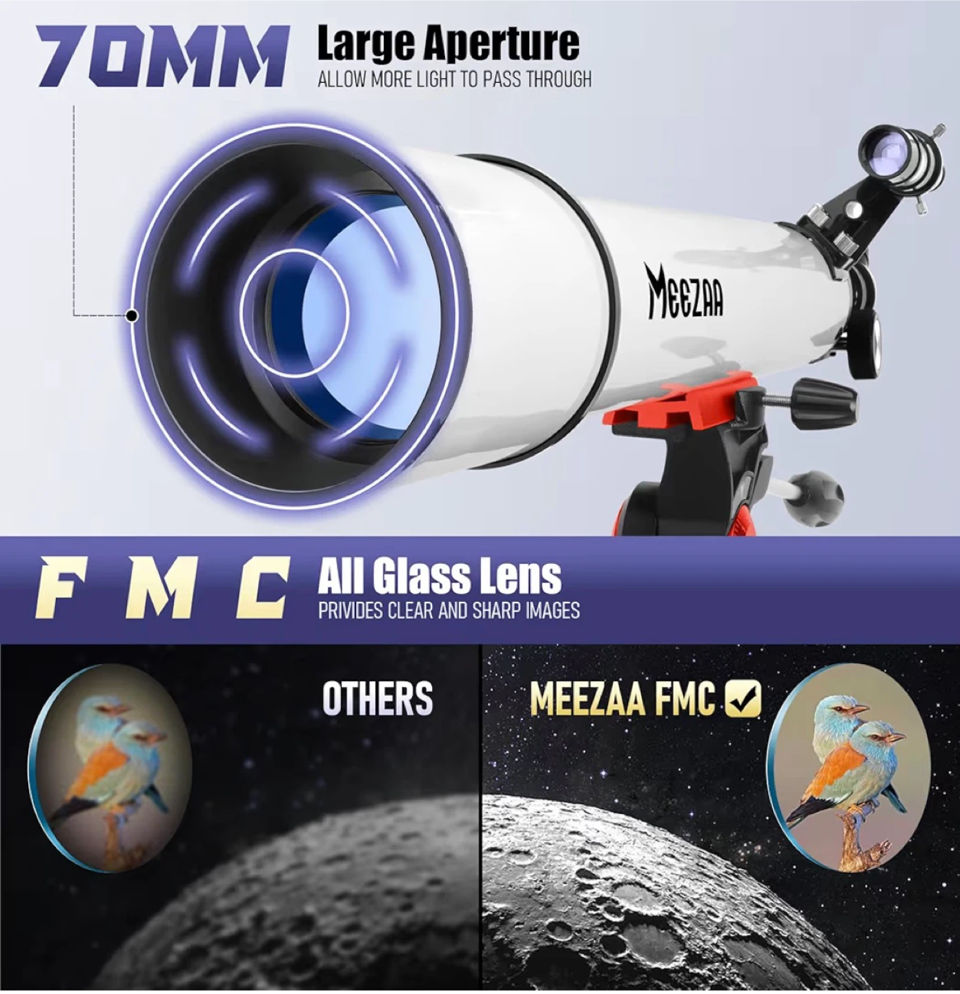 Meezaa Telescope with 45° Zenith Mirror - photo 3