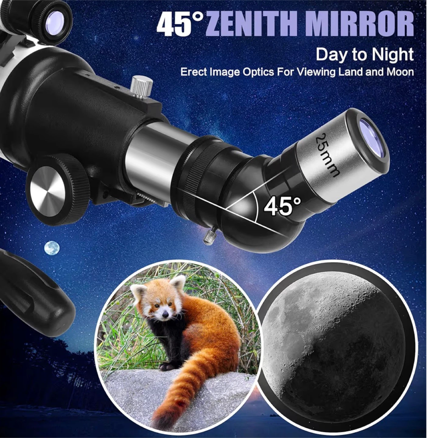 Meezaa Telescope with 45° Zenith Mirror - photo 5