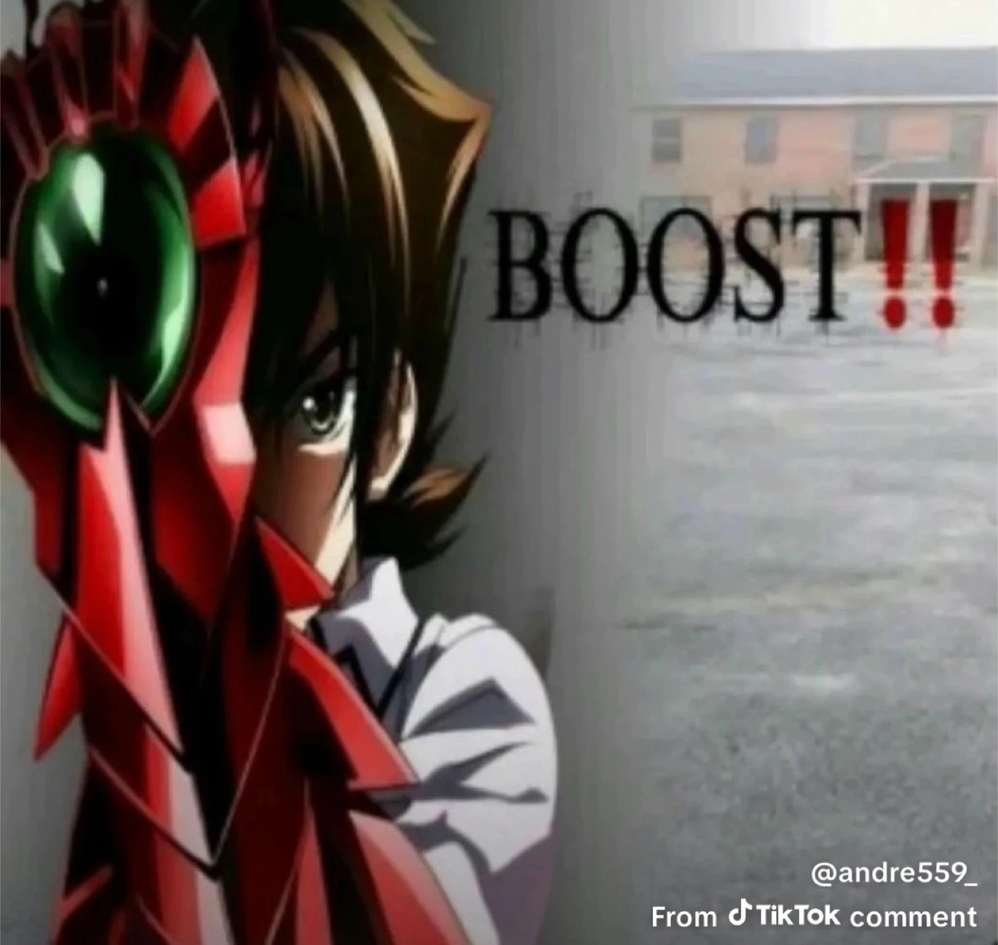 Anime 'Boost' Graphic T-Shirt