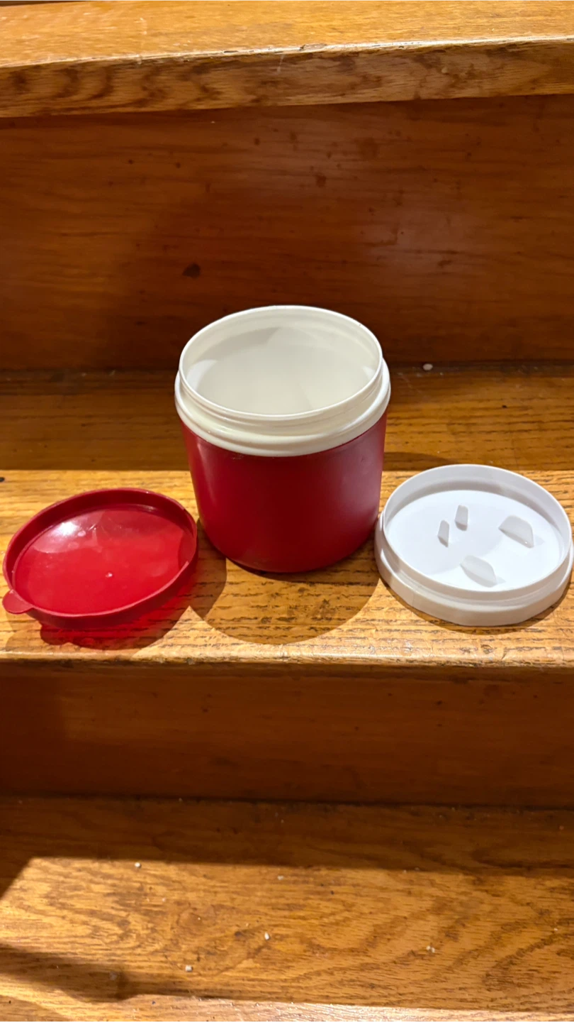 Red and White Storage Container - photo 2