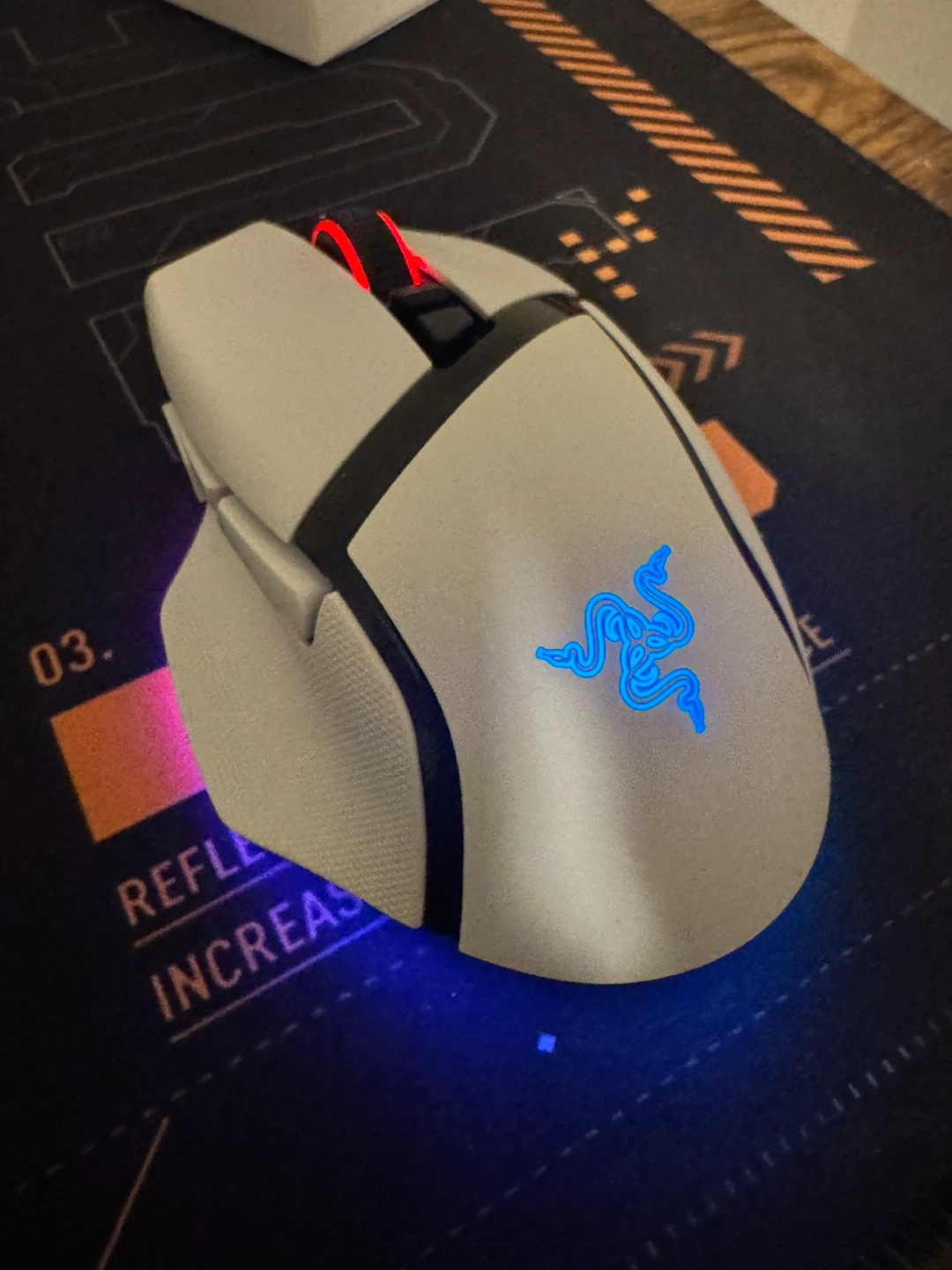 Razer Basilisk V3 Pro White Wireless Gaming Mouse