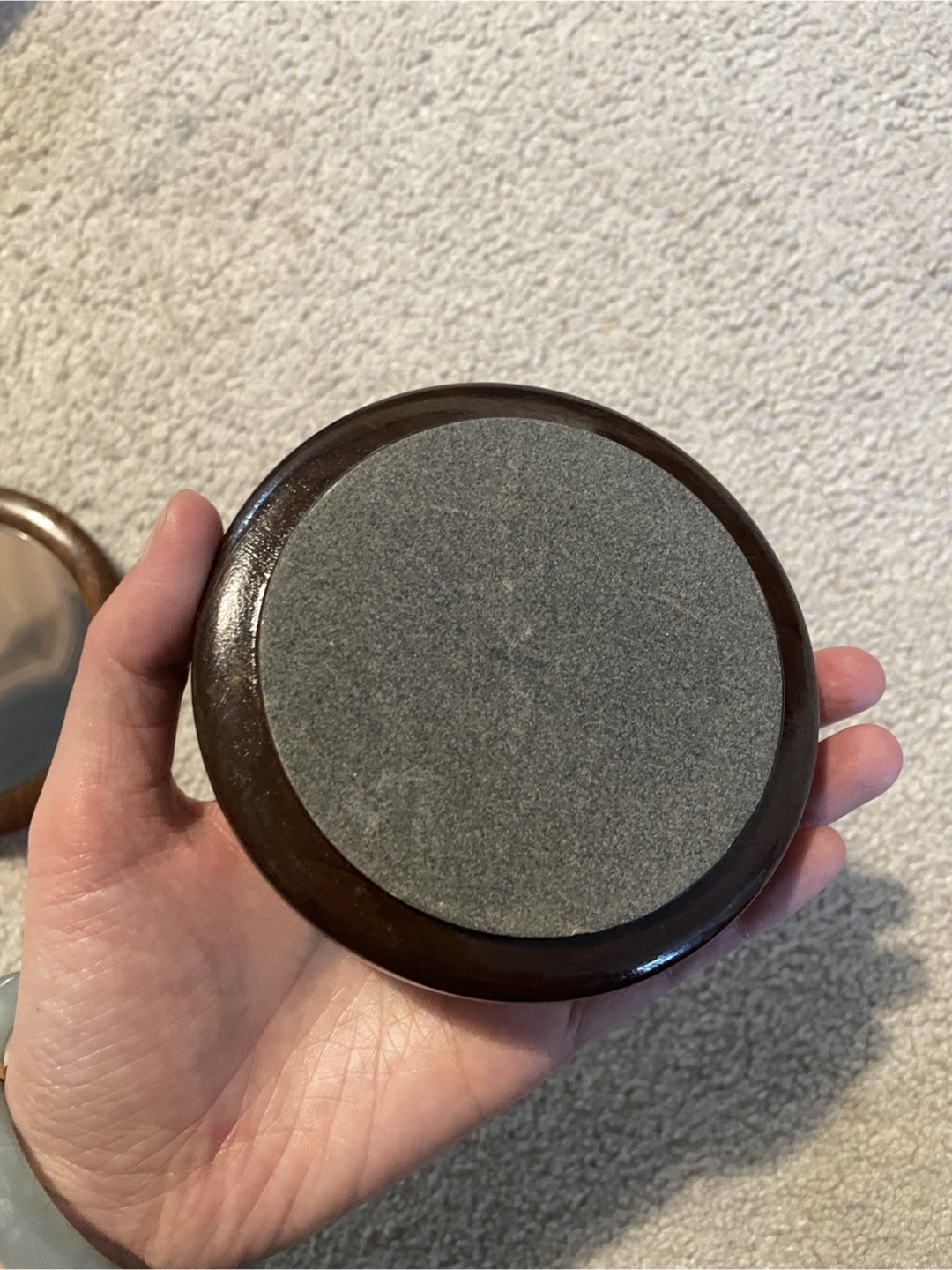 Wooden and Agate Trinket Box - photo 4