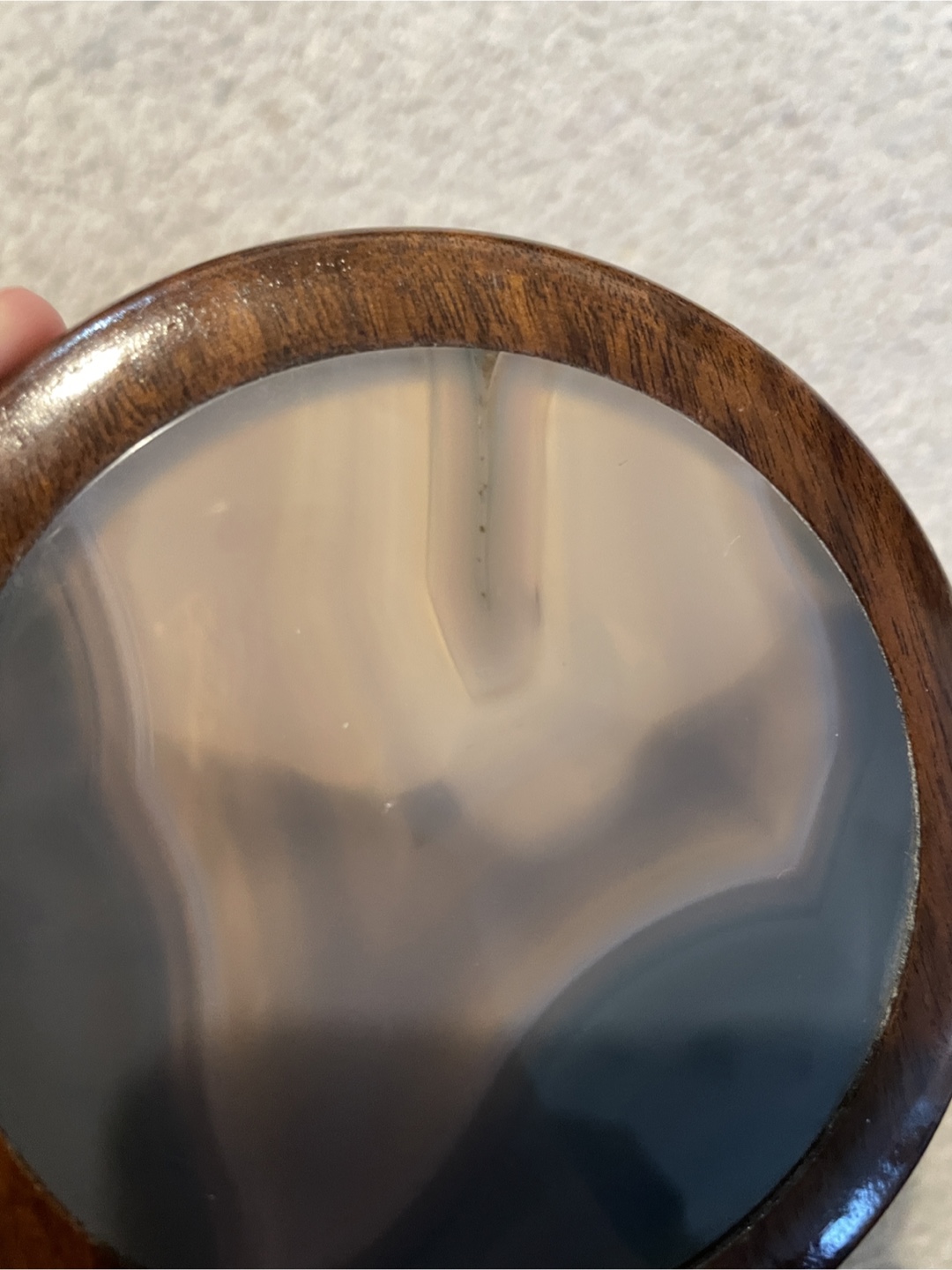 Wooden and Agate Trinket Box - photo 2