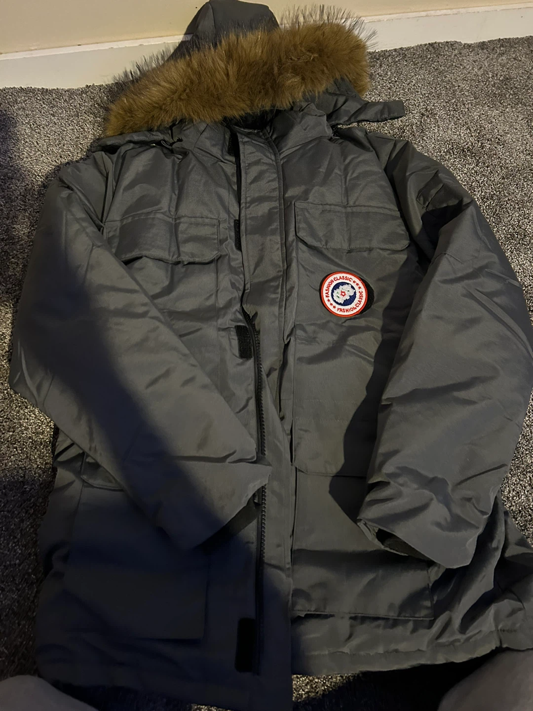 Canada goose reps Style Winter Parka - Grey - photo 5