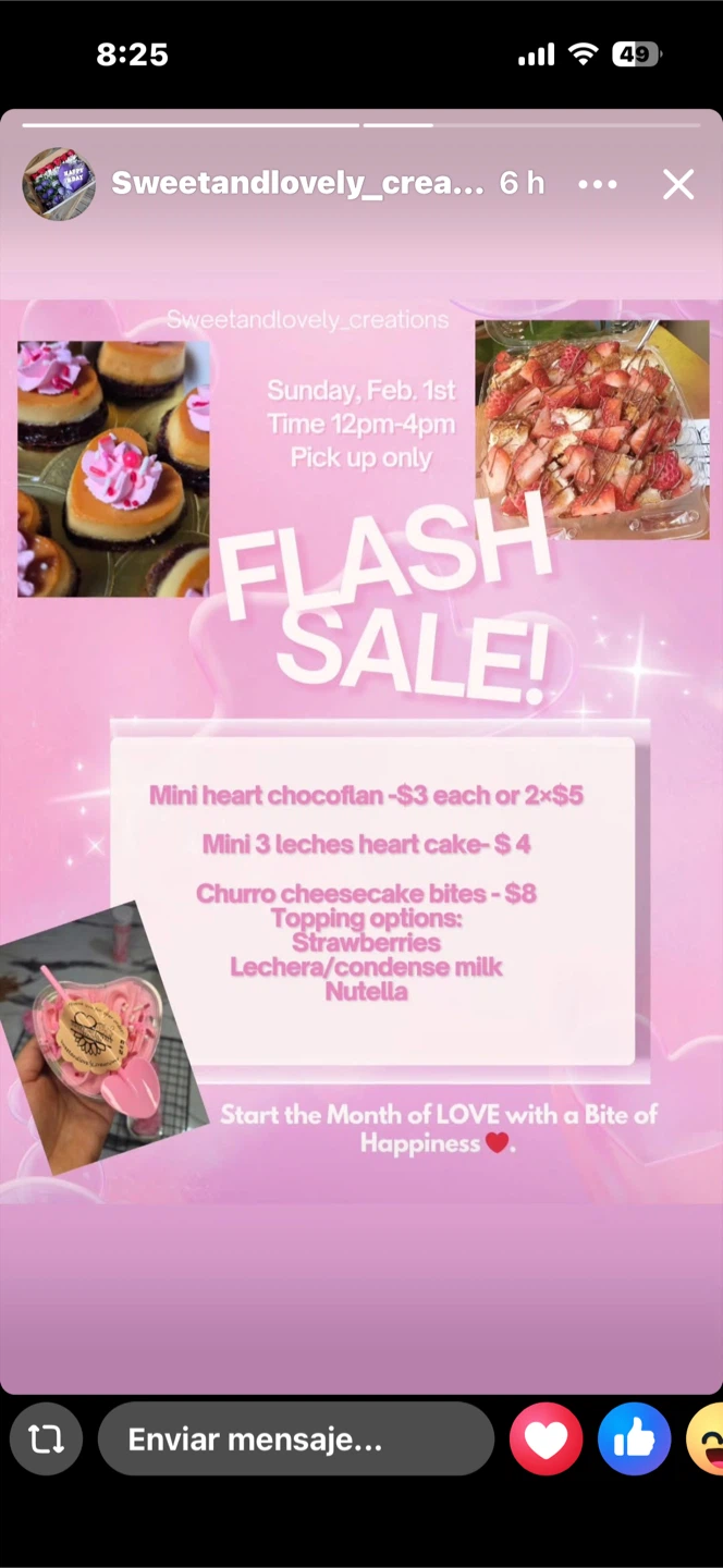 Sweet and Lovely Creations Mini Heart Chocoflan