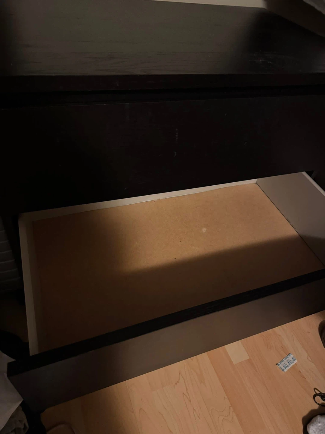 IKEA MALM 3-Drawer Dresser - Black-Brown - photo 3
