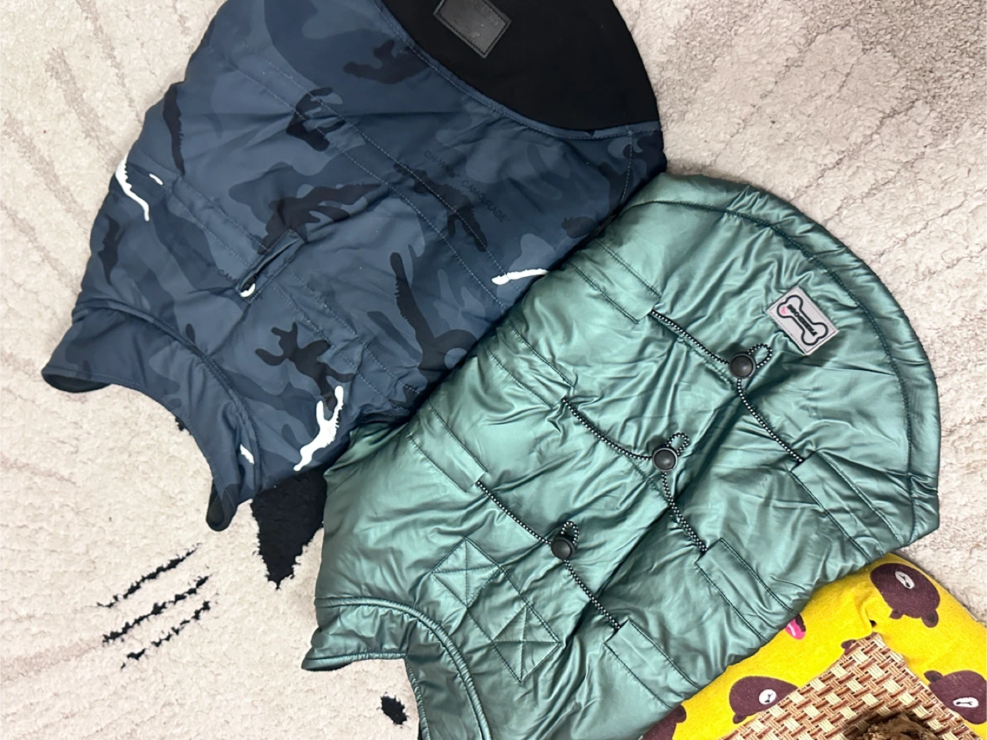 Dog Vests - Green & Camo