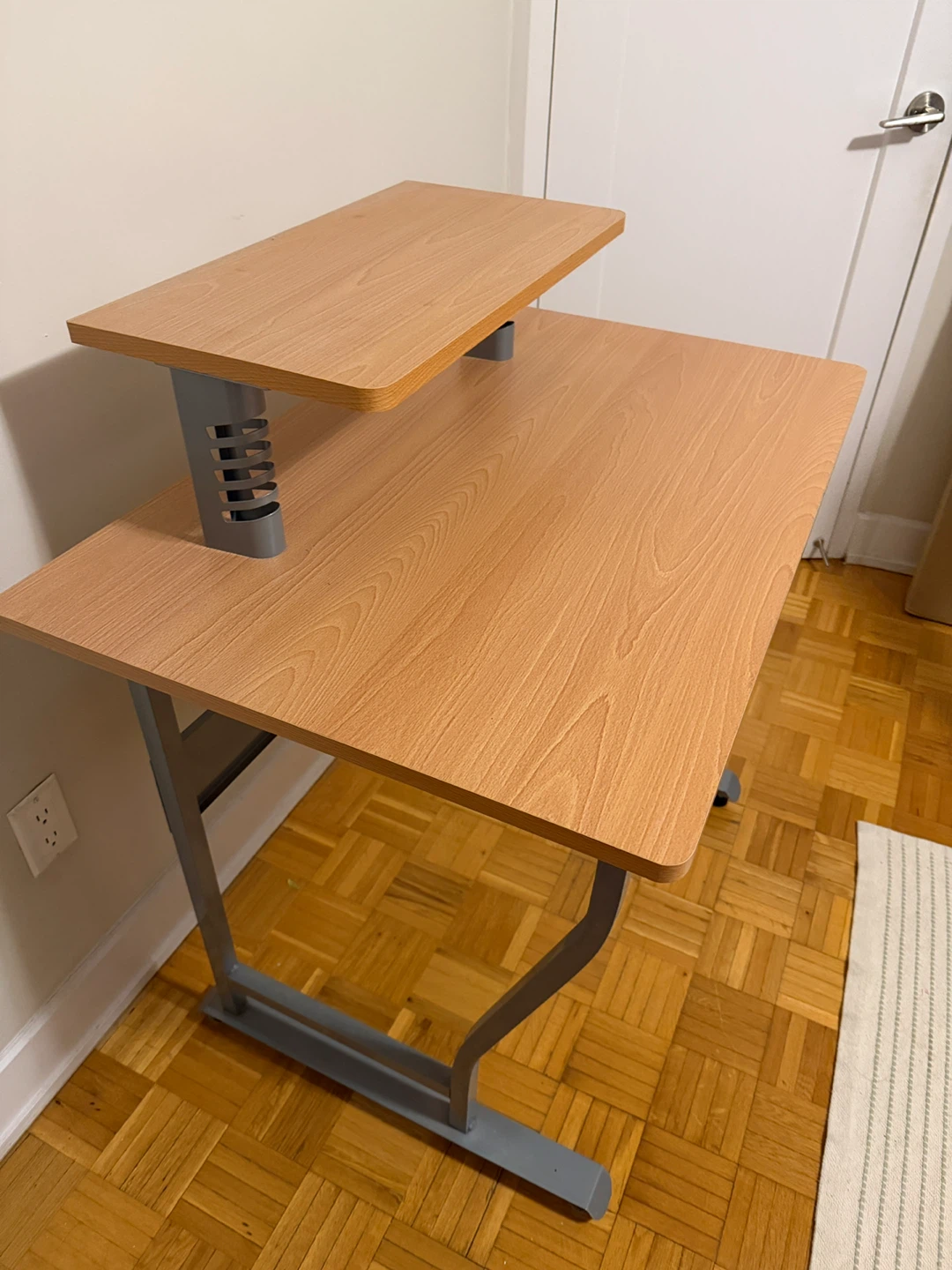 Bedroom & Home Office Furniture Set – IKEA MALM Queen Bed + Desk - photo 4