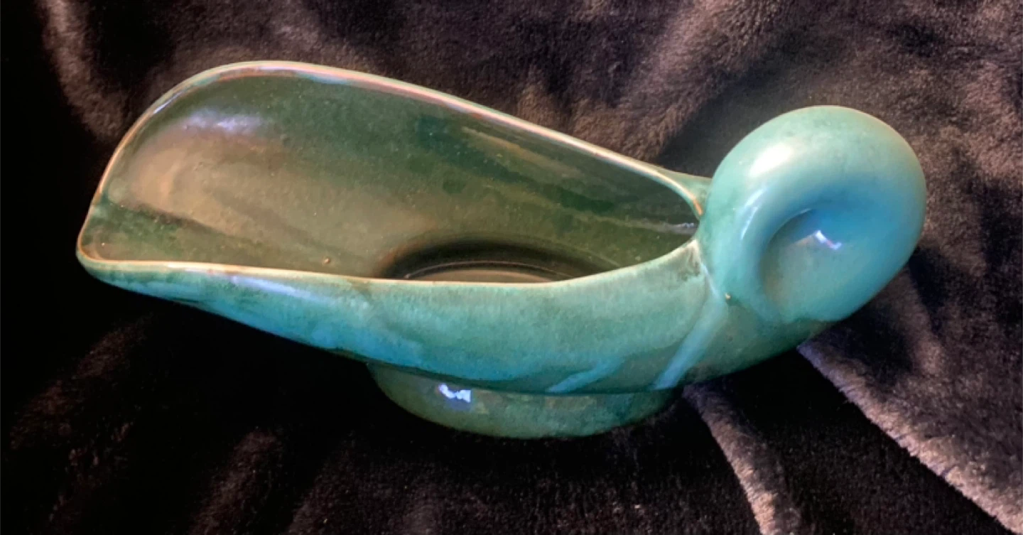 Danesi Art Green Ceramic Pitcher Vase - photo 2