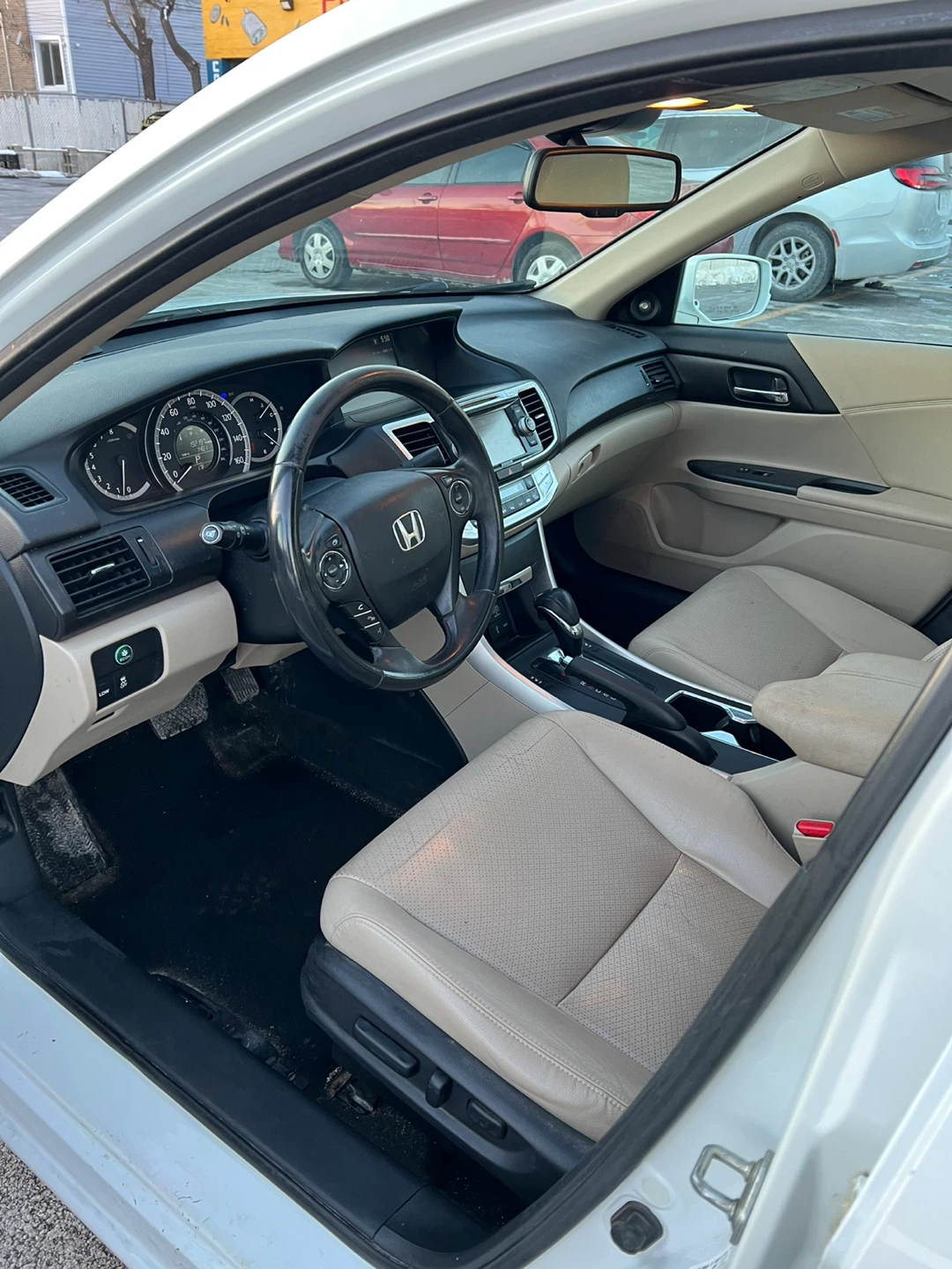2014 White Honda Accord Sedan EX-L - photo 4