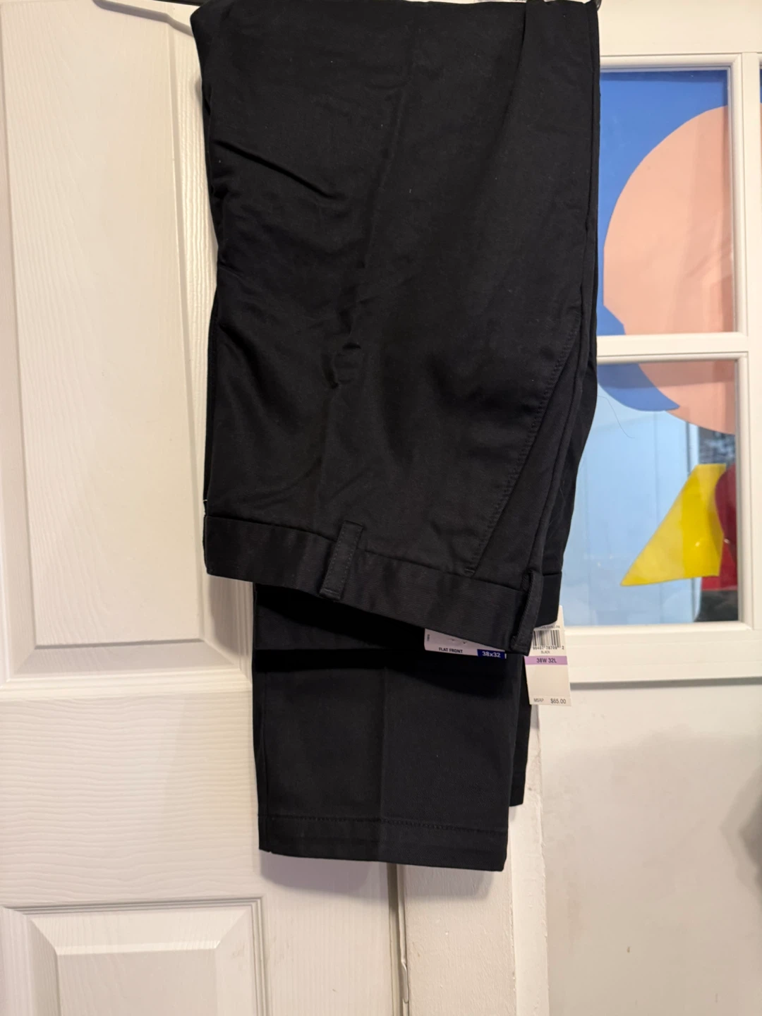 tStraight Pants - Black, Size 38x32 - photo 4