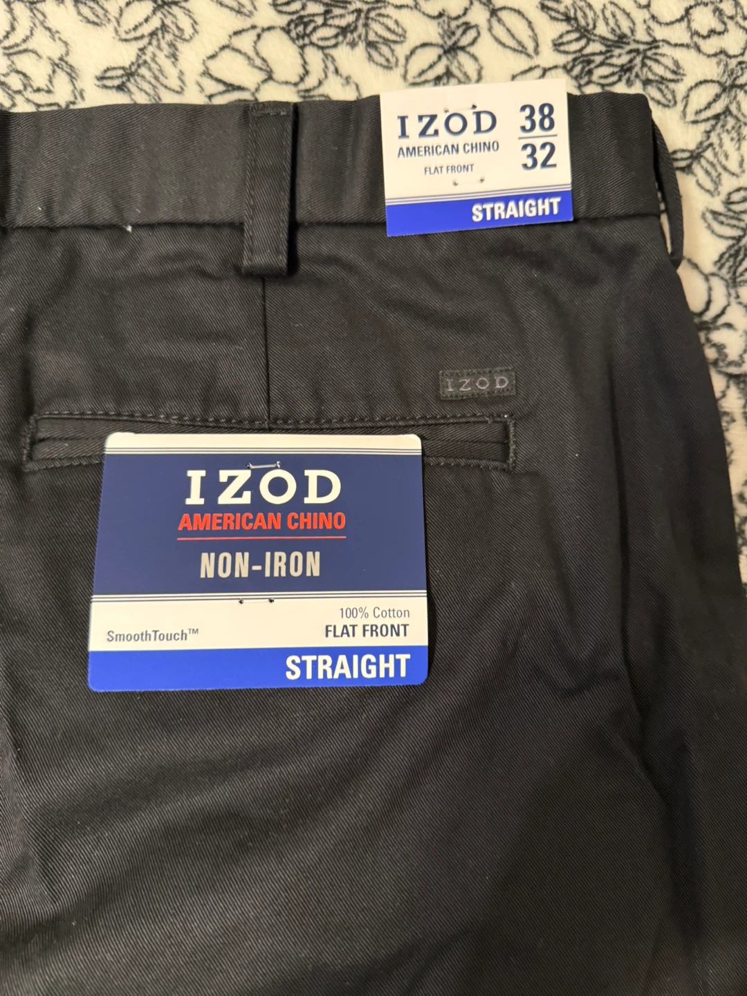 tStraight Pants - Black, Size 38x32 - photo 3