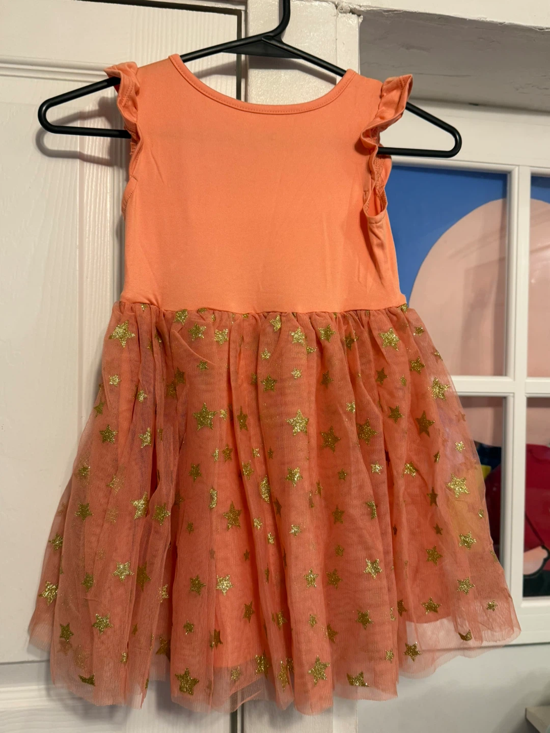 Orange Birthday Girl Tulle Dress Size 3T - photo 2