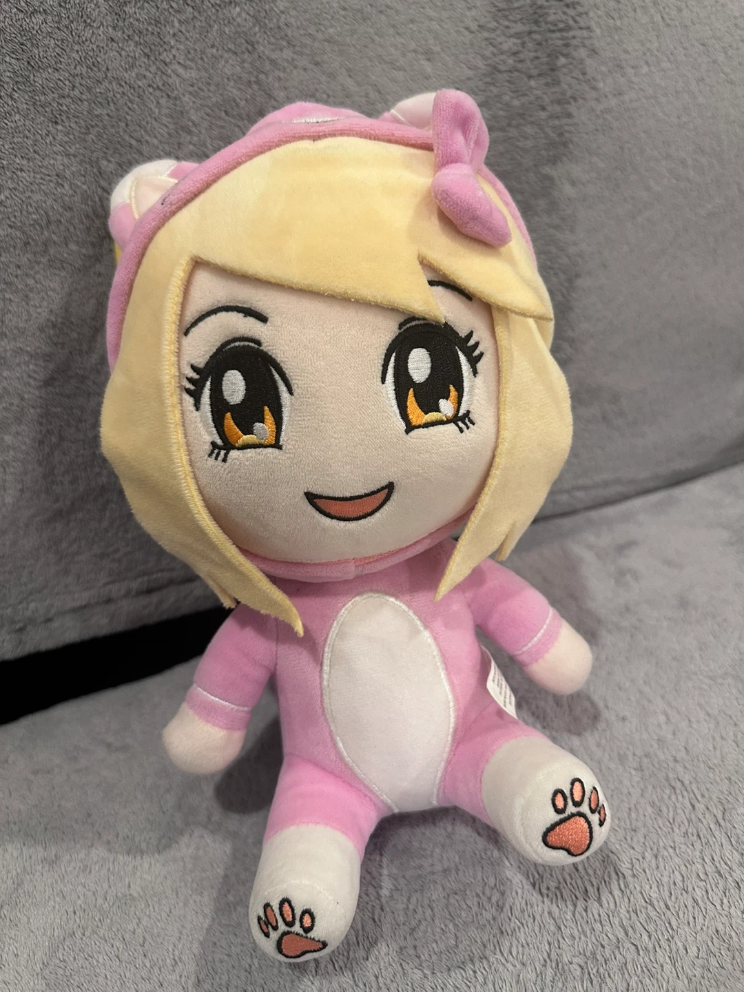 Plush Toys - Pink Cat Outfit & Fairy Outfit