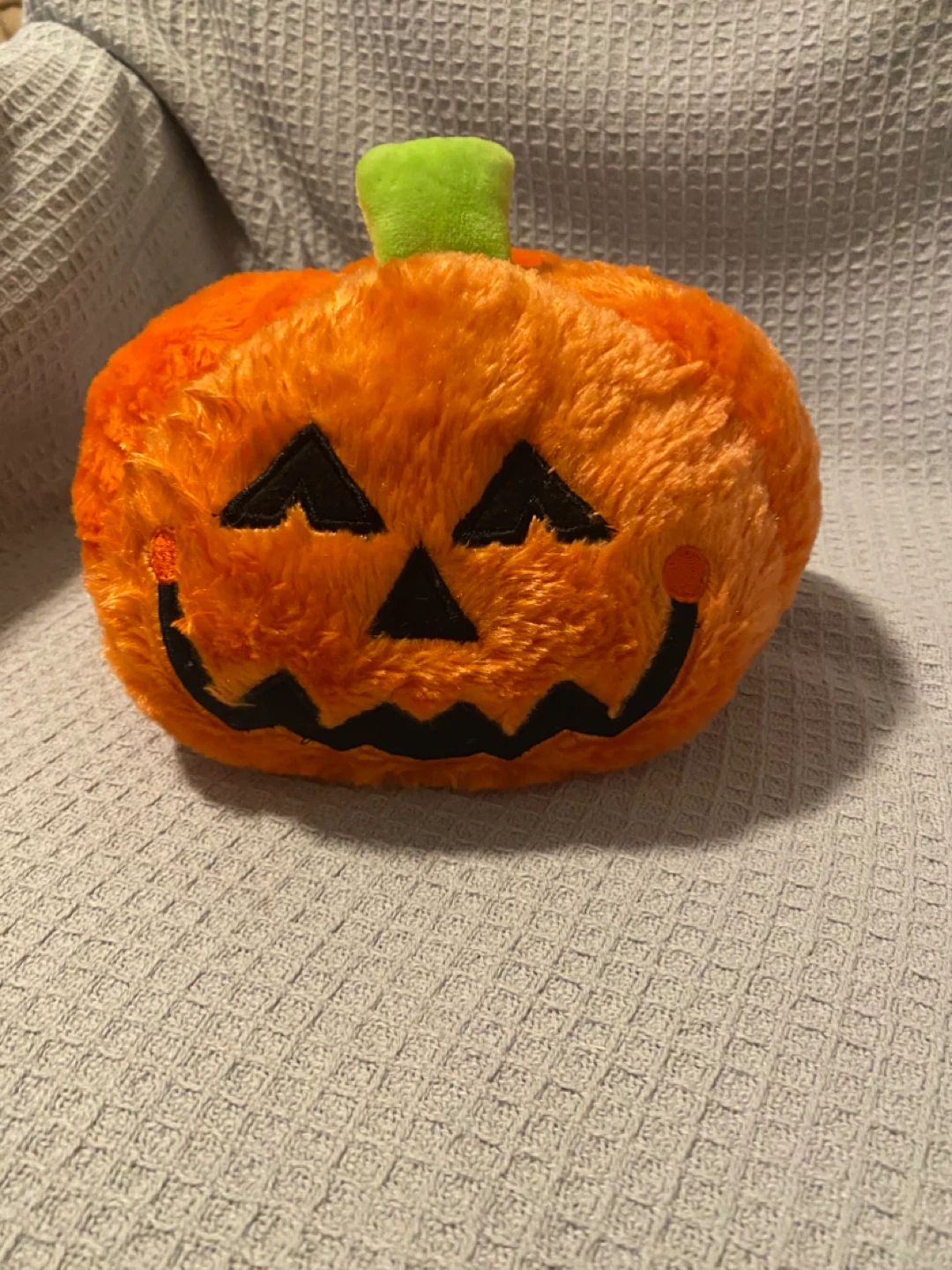 Plush Pumpkin Halloween Decoration