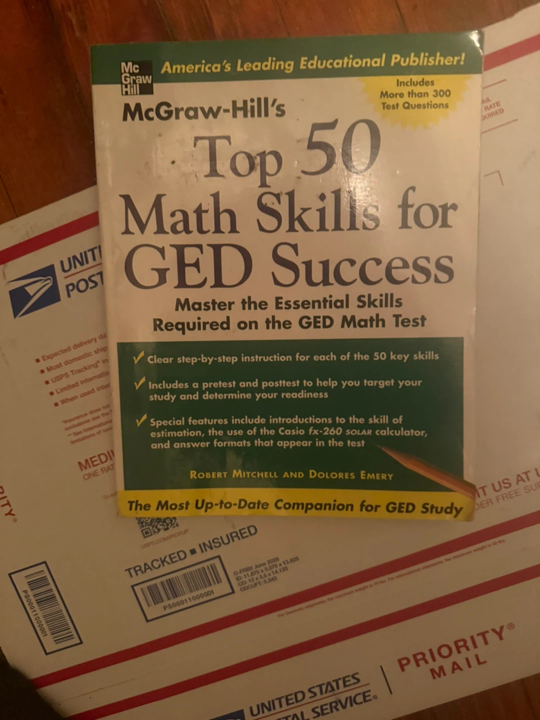 McGraw-Hill's Top 50 Math Skills for GED Success Book