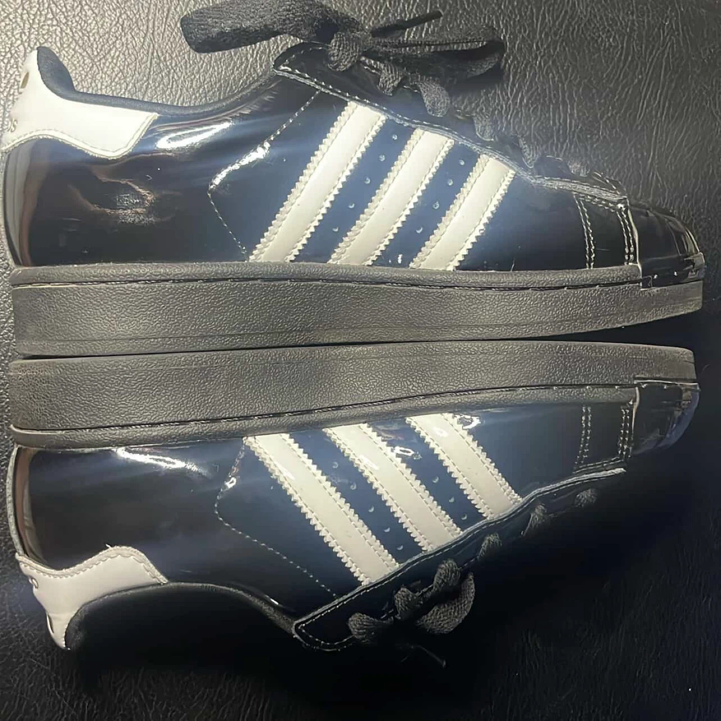 Adidas Superstar Black White Shoes