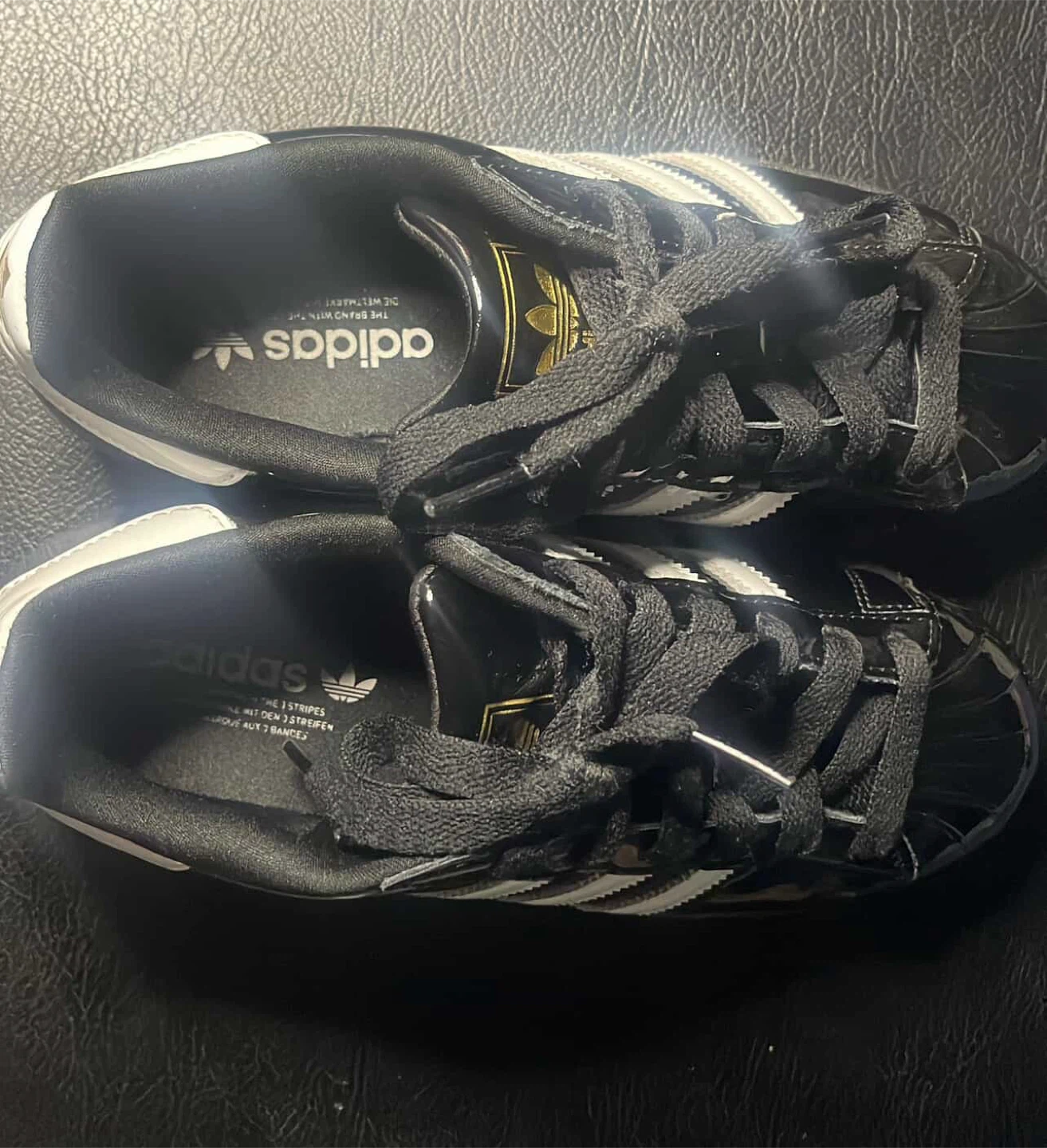 Adidas Superstar Black White Shoes - photo 3