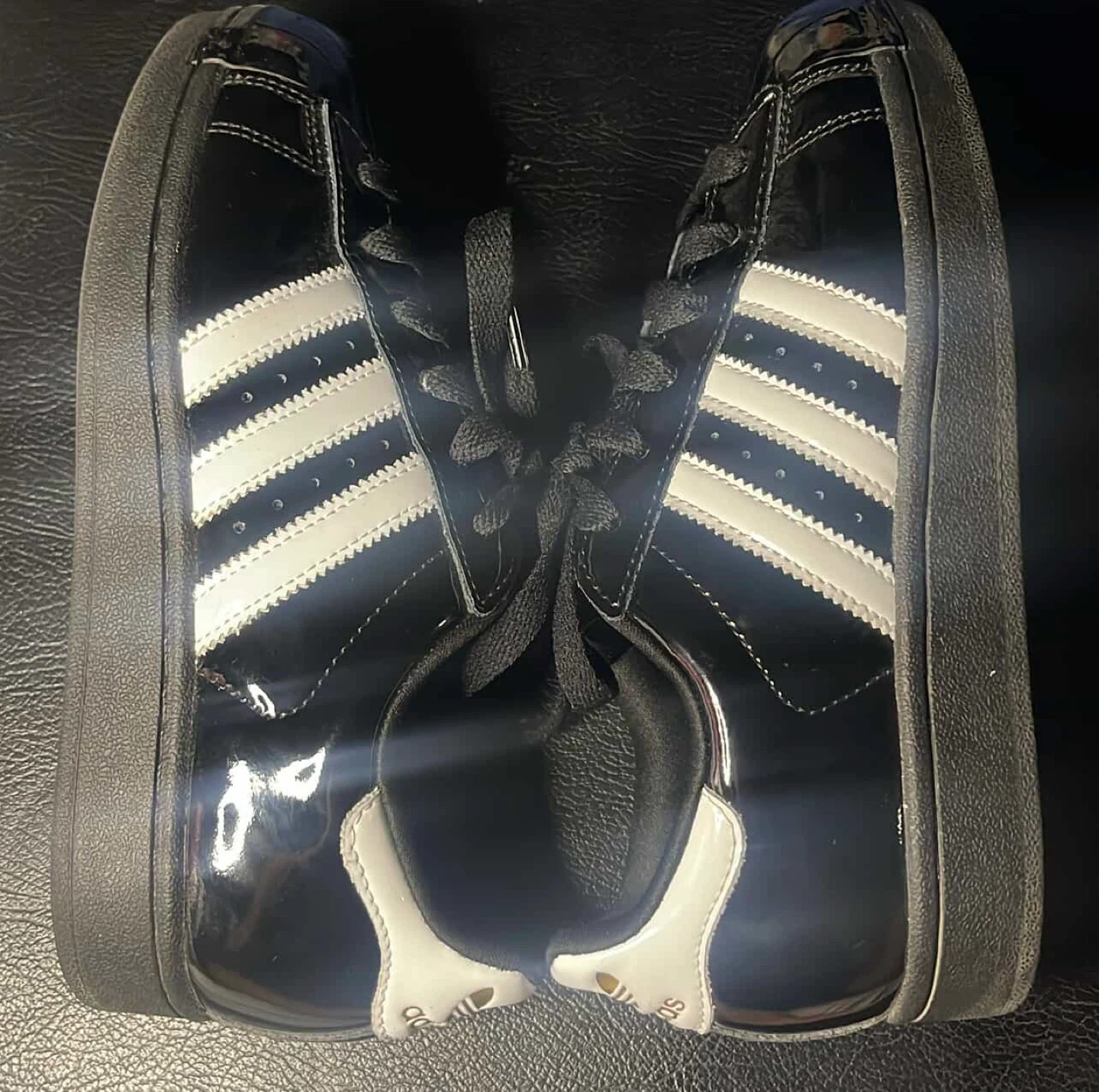 Adidas Superstar Black White Shoes - photo 2