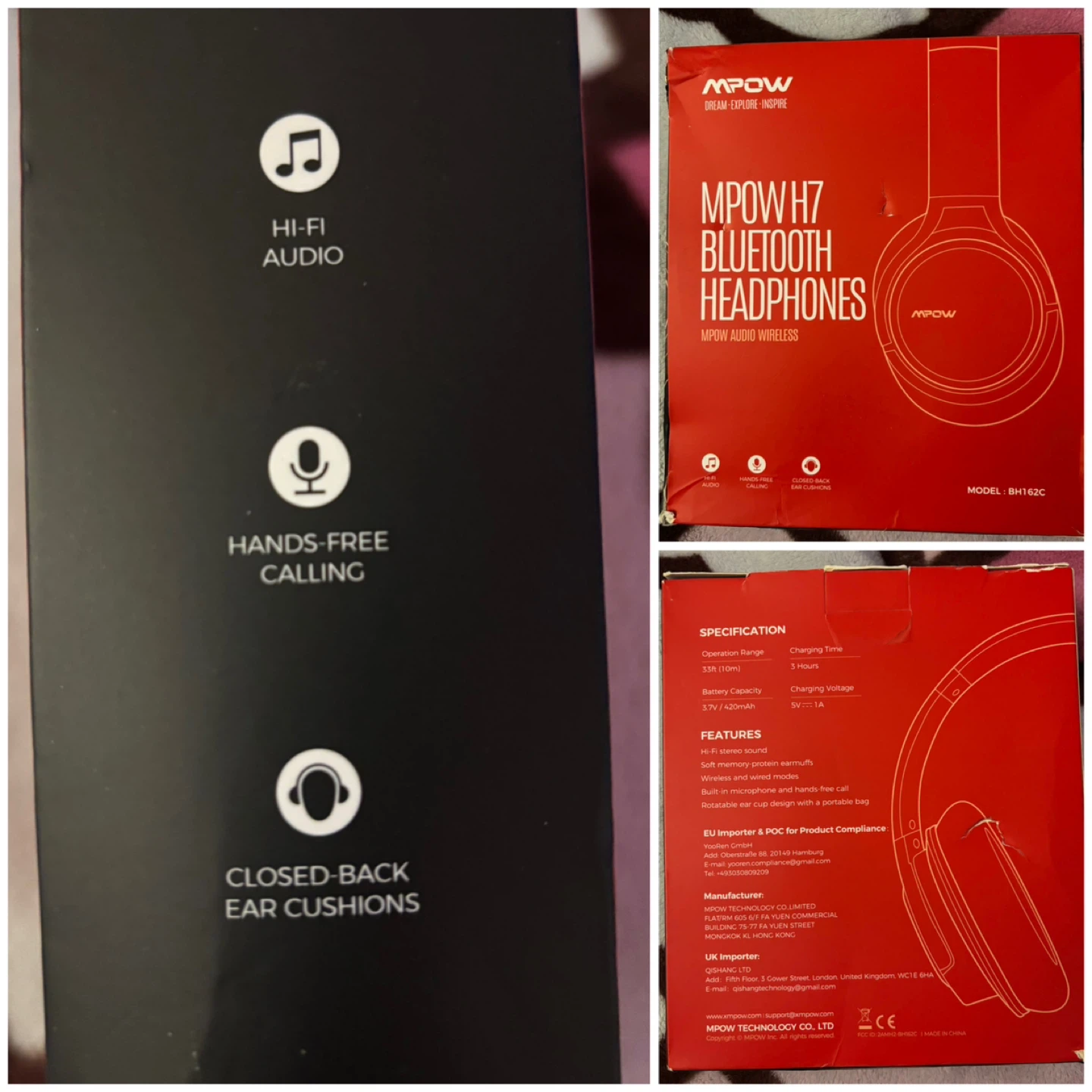 (MPOW H7) Bluetooth Headphones
