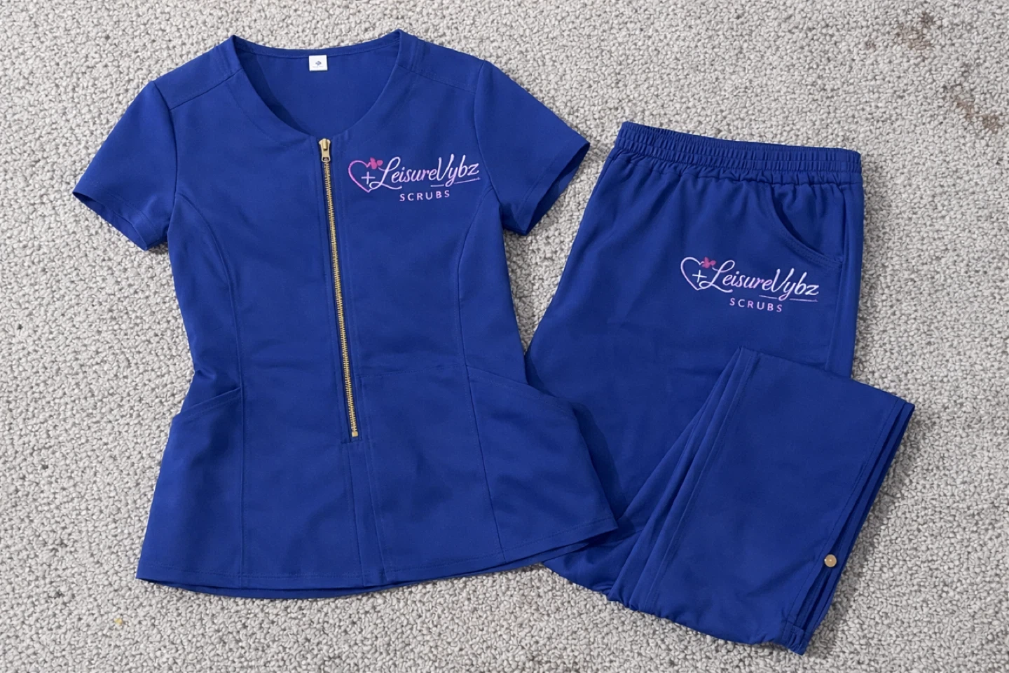 LeisureVybz Scrubs Set - Various Styles & Colors - photo 4