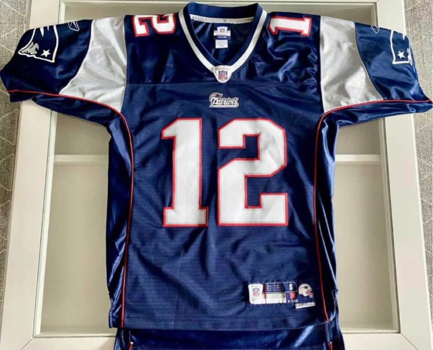Authentic Reebok New England Patriots Tom Brady Jersey
