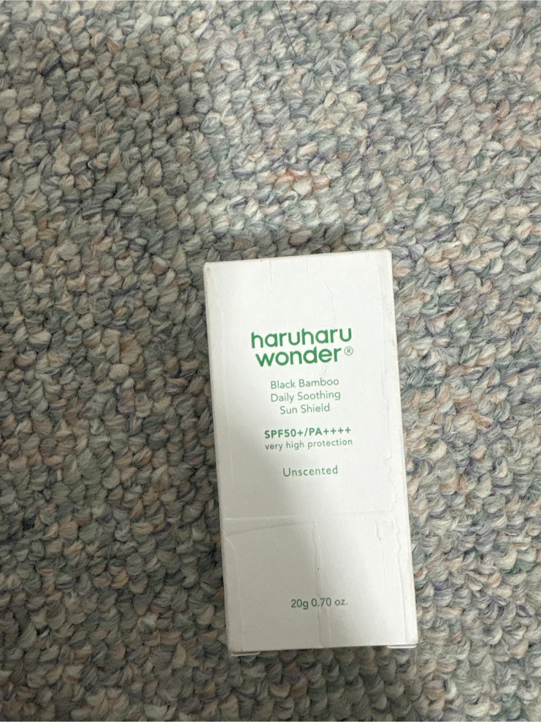 Haruharu Wonder  Daily Soothing Sun Shield SPF50+ Unscented