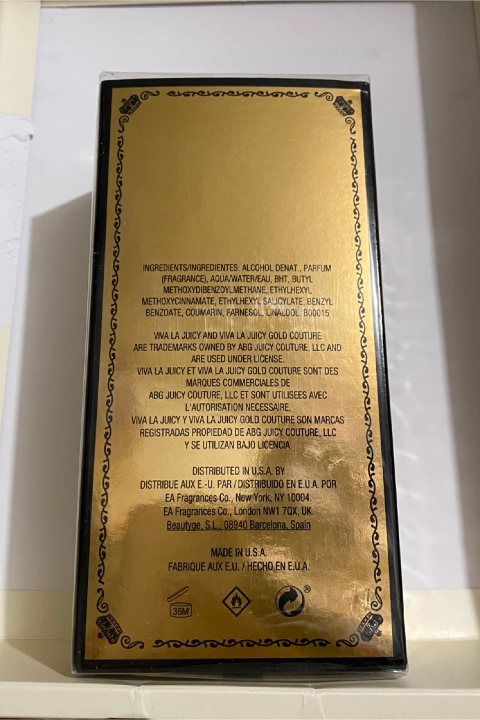 Juicy Couture Viva La Juicy Gold Couture EDP Spray - photo 2