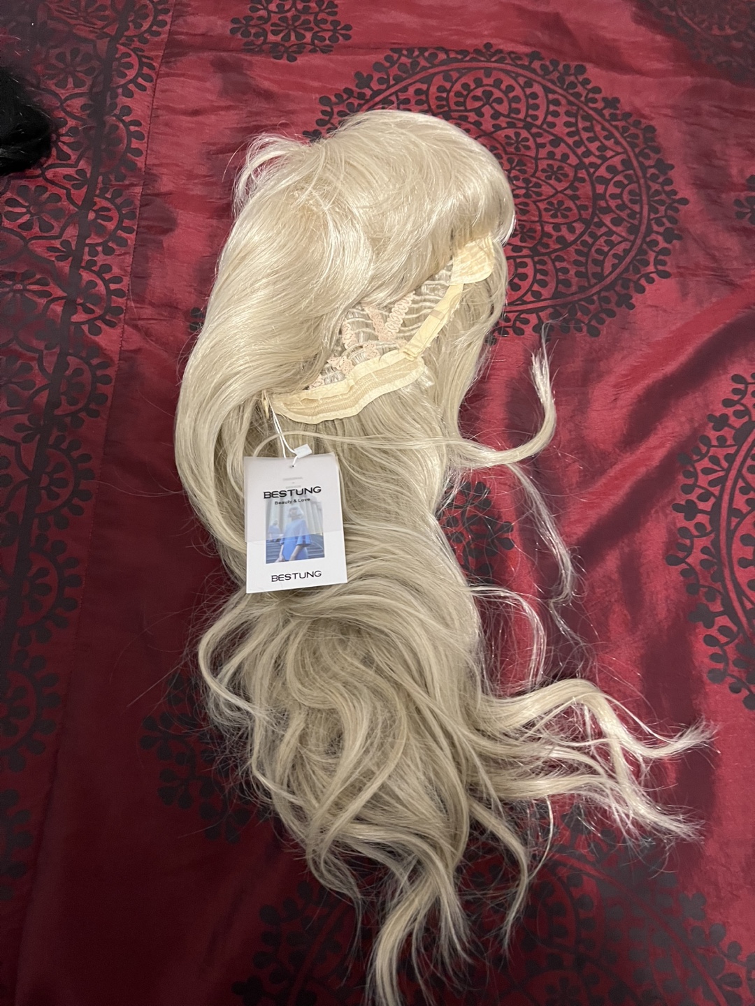 BESTUNG Blonde Wavy Wig W100621 - photo 4