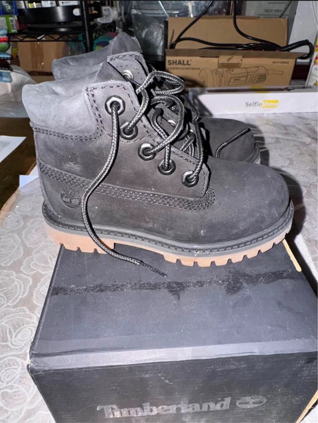 TIMBERLAND PREMIUM 6 IN WATERPROOF BOOT BLACK NUBUCK - photo 5