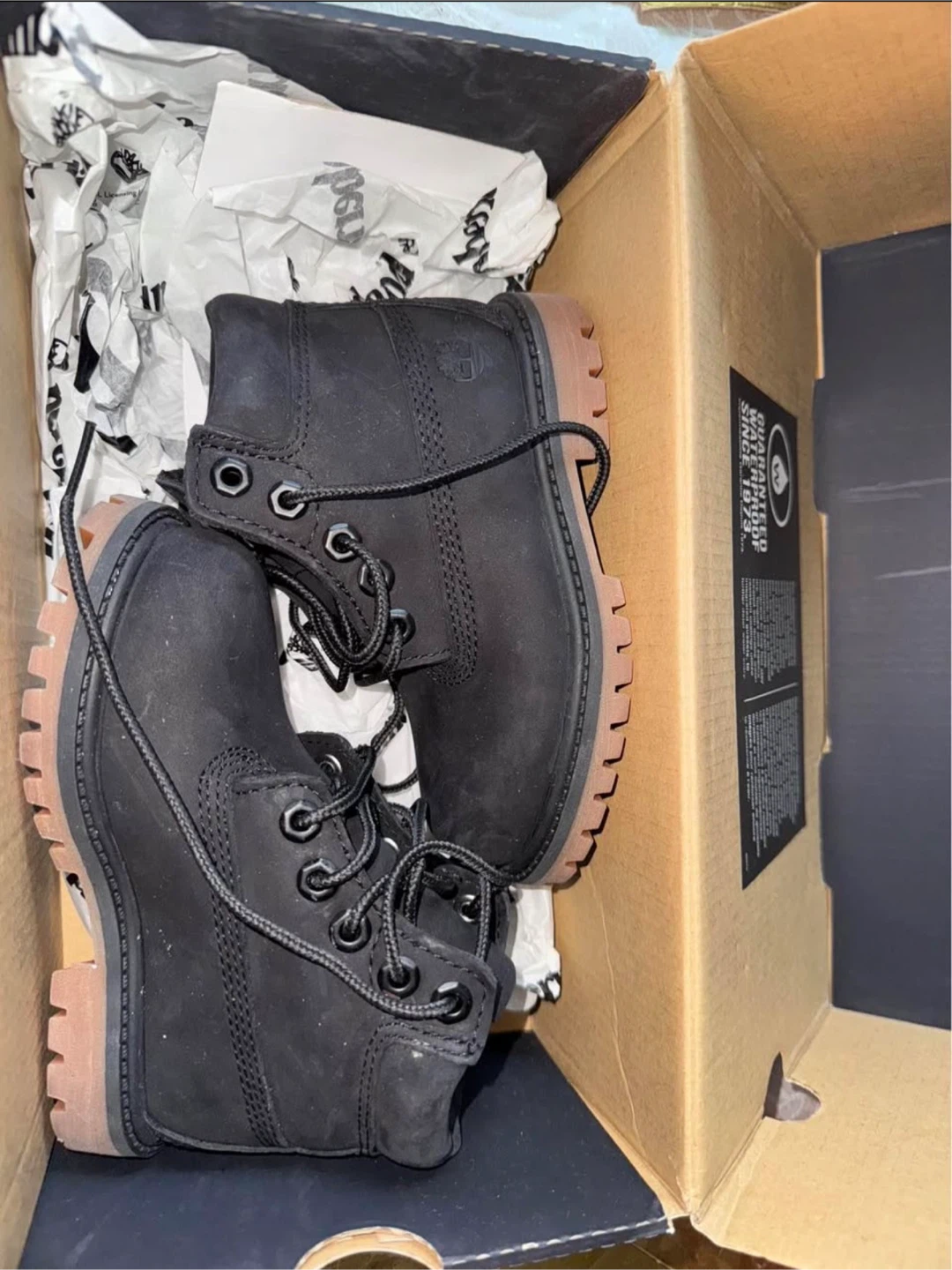 TIMBERLAND PREMIUM 6 IN WATERPROOF BOOT BLACK NUBUCK - photo 2