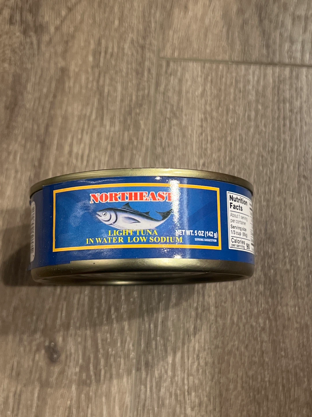Northeast Light Tuna in Water Low Sodium, 5 oz Can