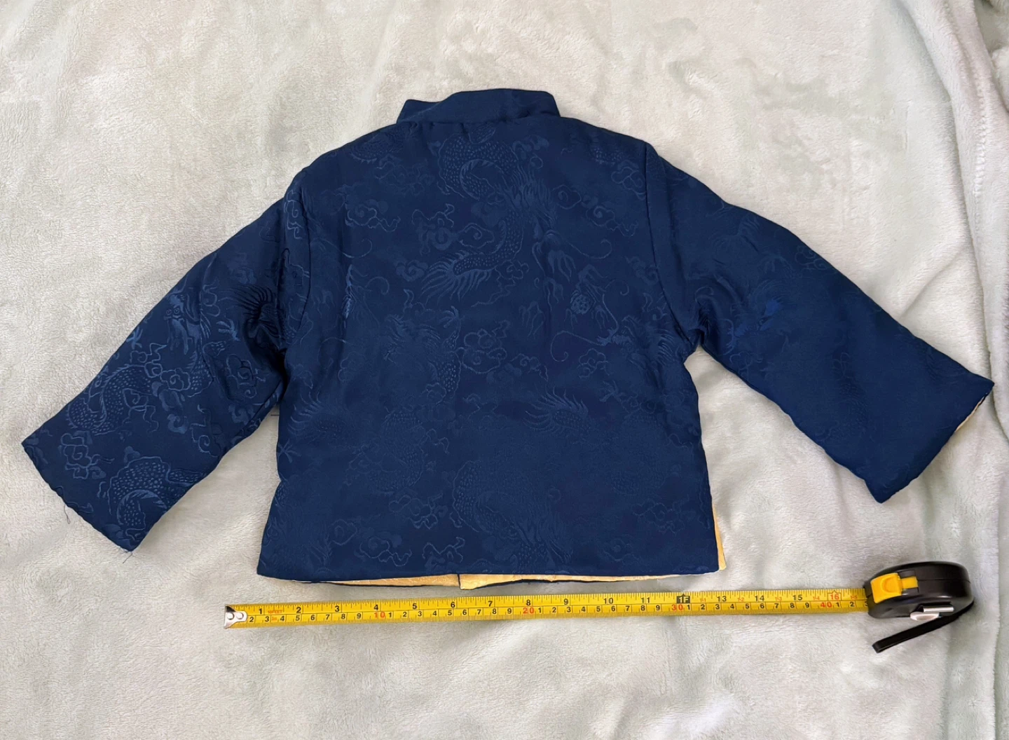 Reversible Blue and Yellow Dragon Jacket - photo 2