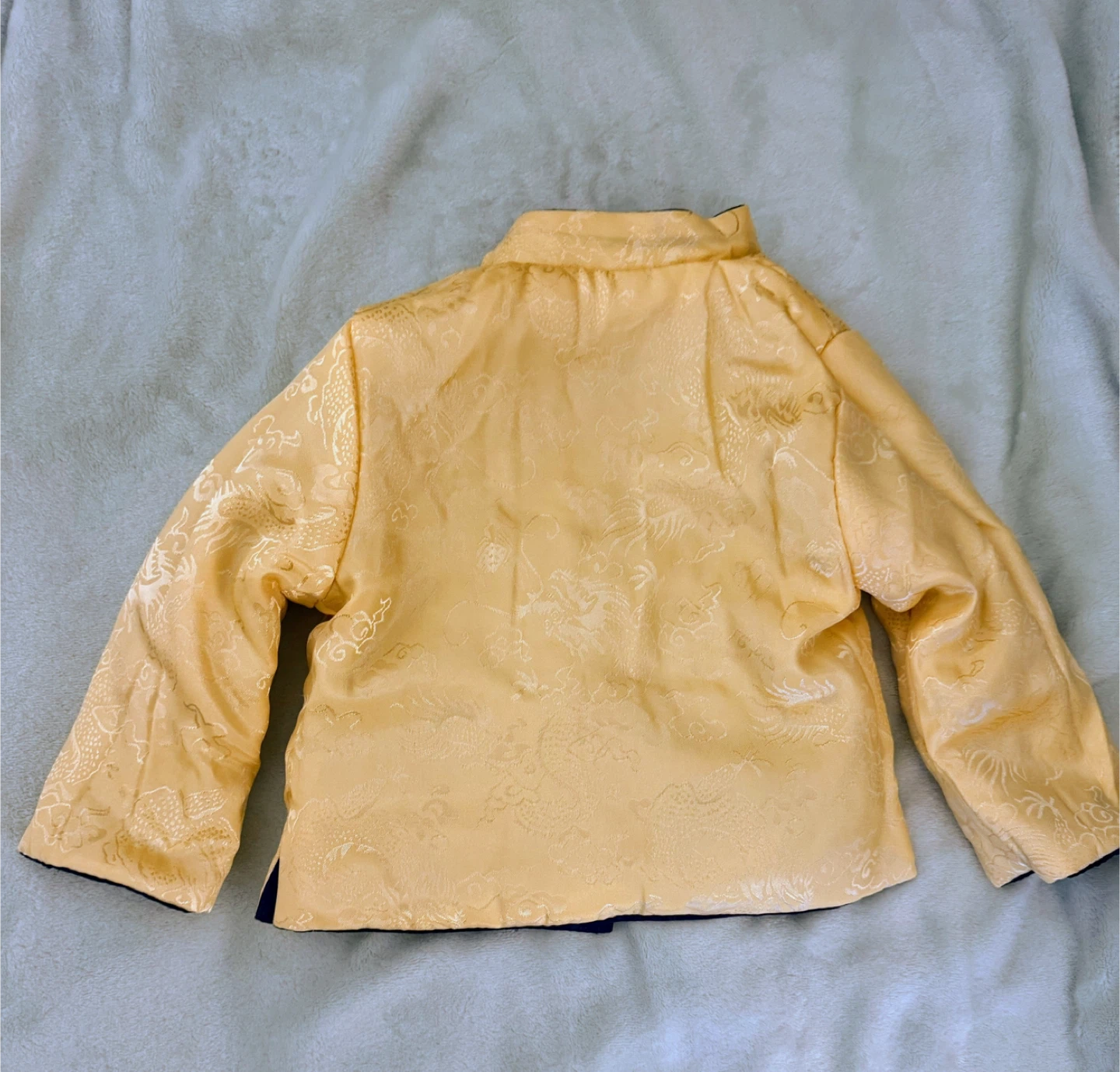 Reversible Blue and Yellow Dragon Jacket - photo 4