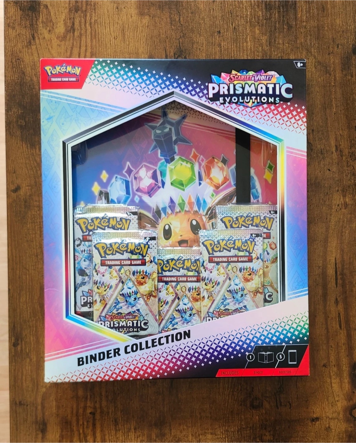 Prismatic evolution binder collection