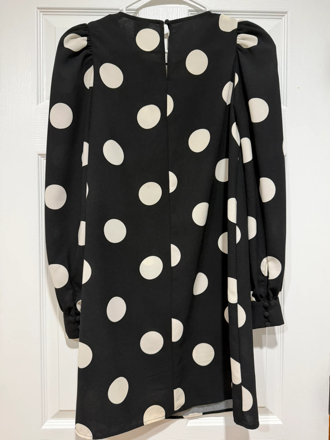 H&M Black & White Polka Dot Dress - US XS - photo 2