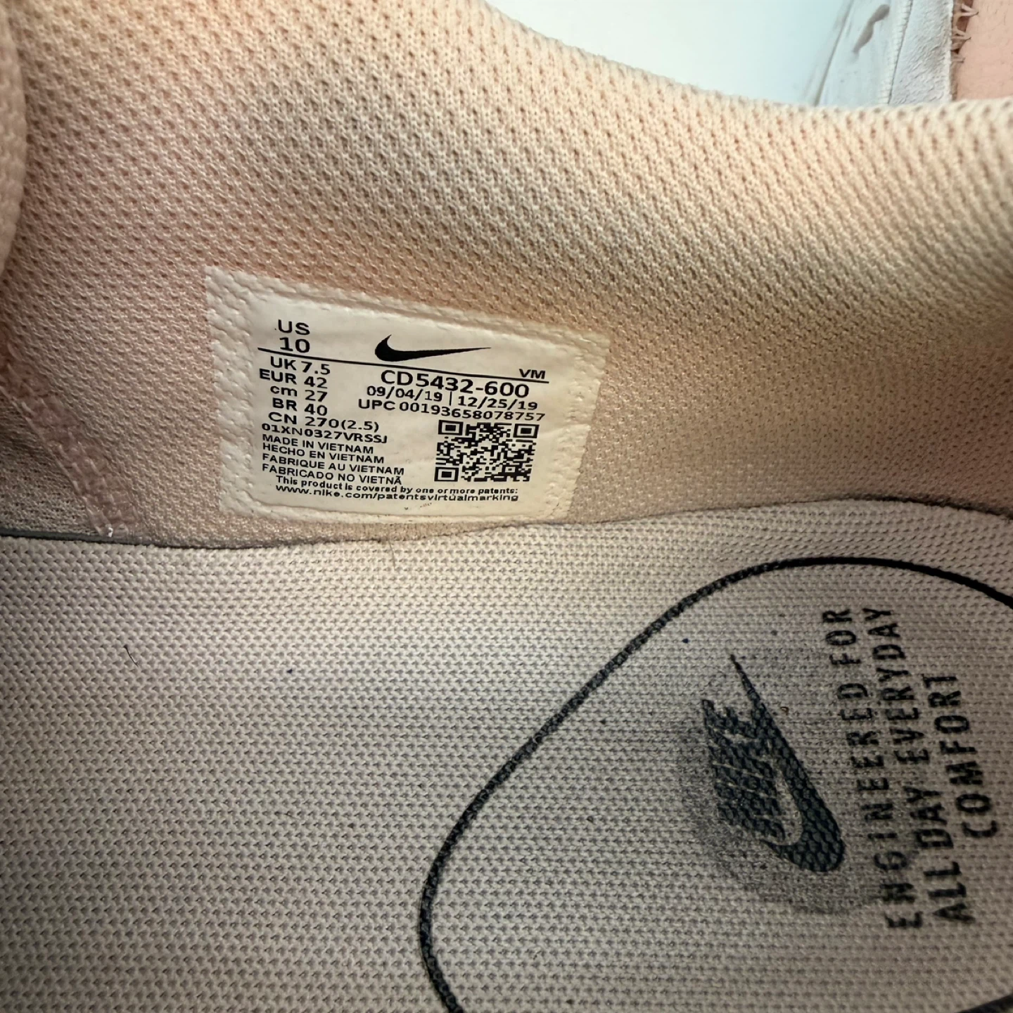 Nike Air Max Excee Peach Women's Shoes US 10 - photo 3