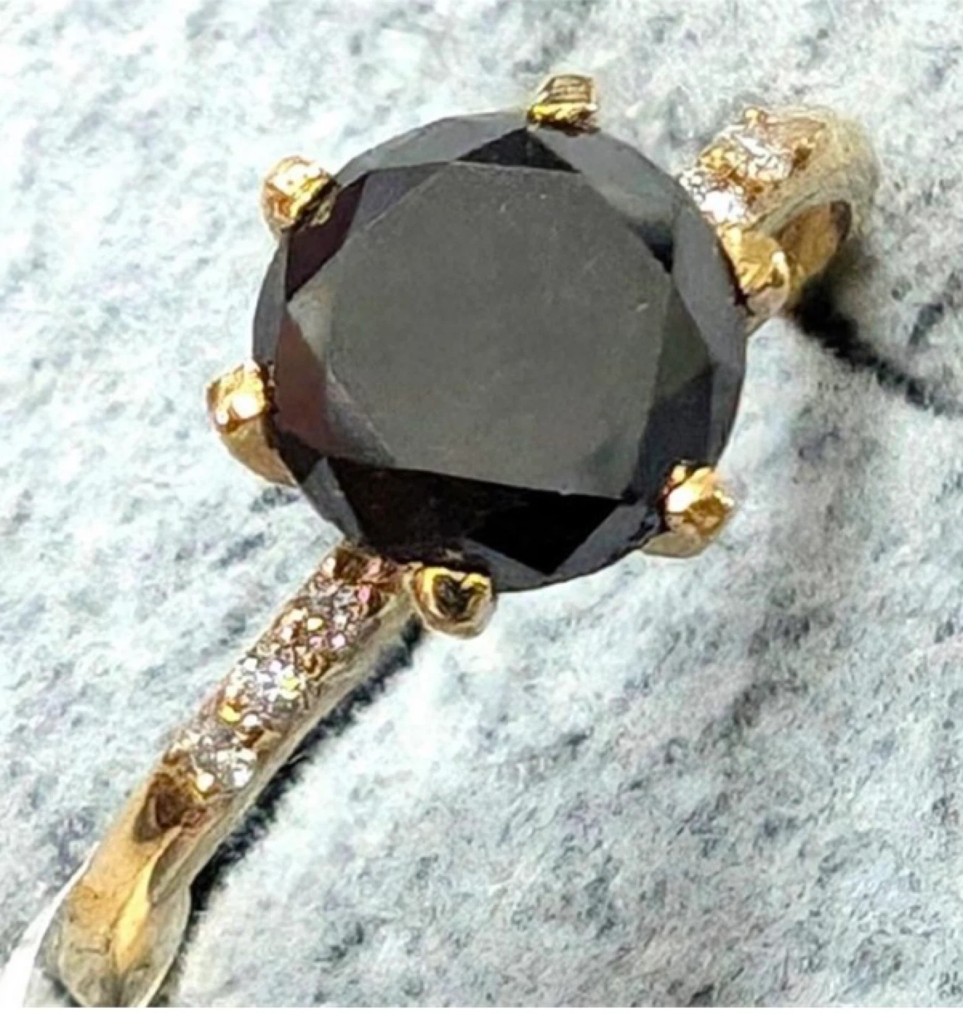 Black Diamond Ring