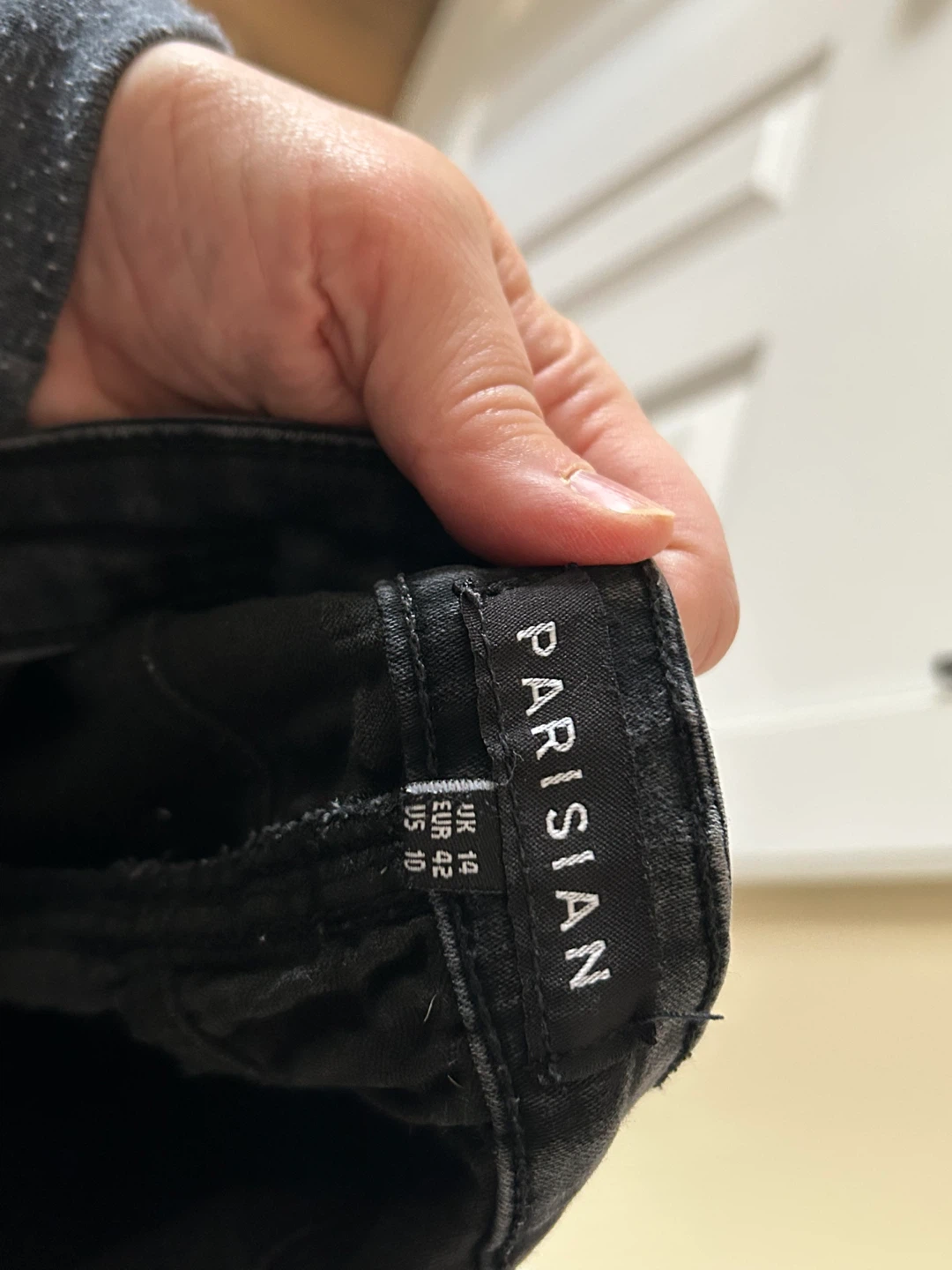 Parisian Black Embroidered Skinny Jeans - photo 4