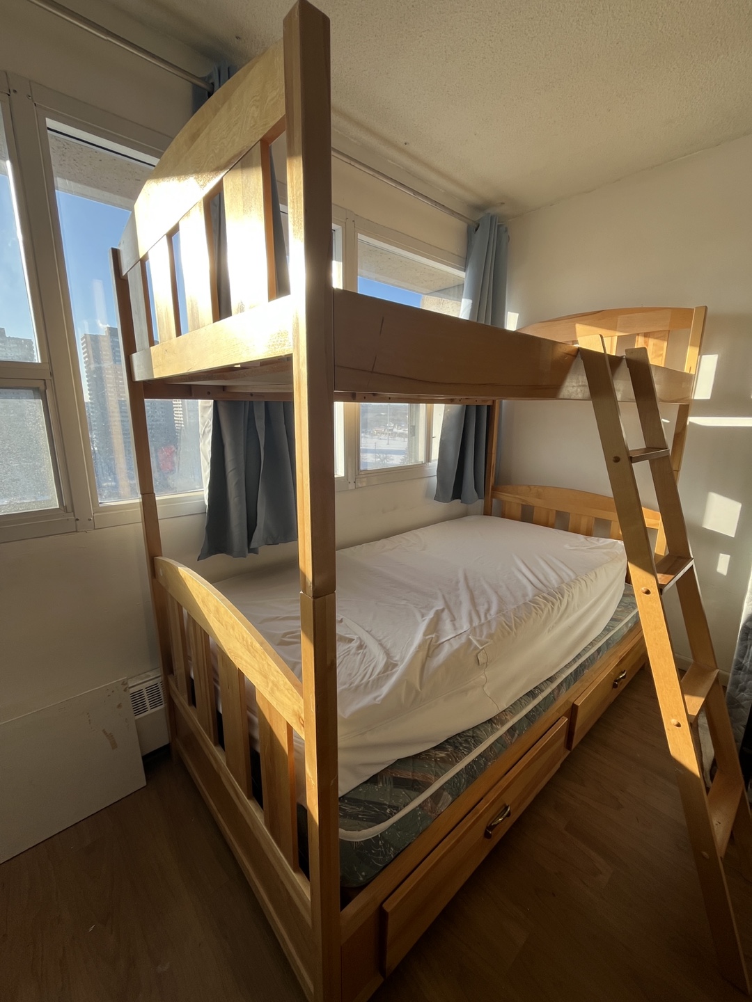 Wooden Bunk Bed with 2 Drawers - photo 2