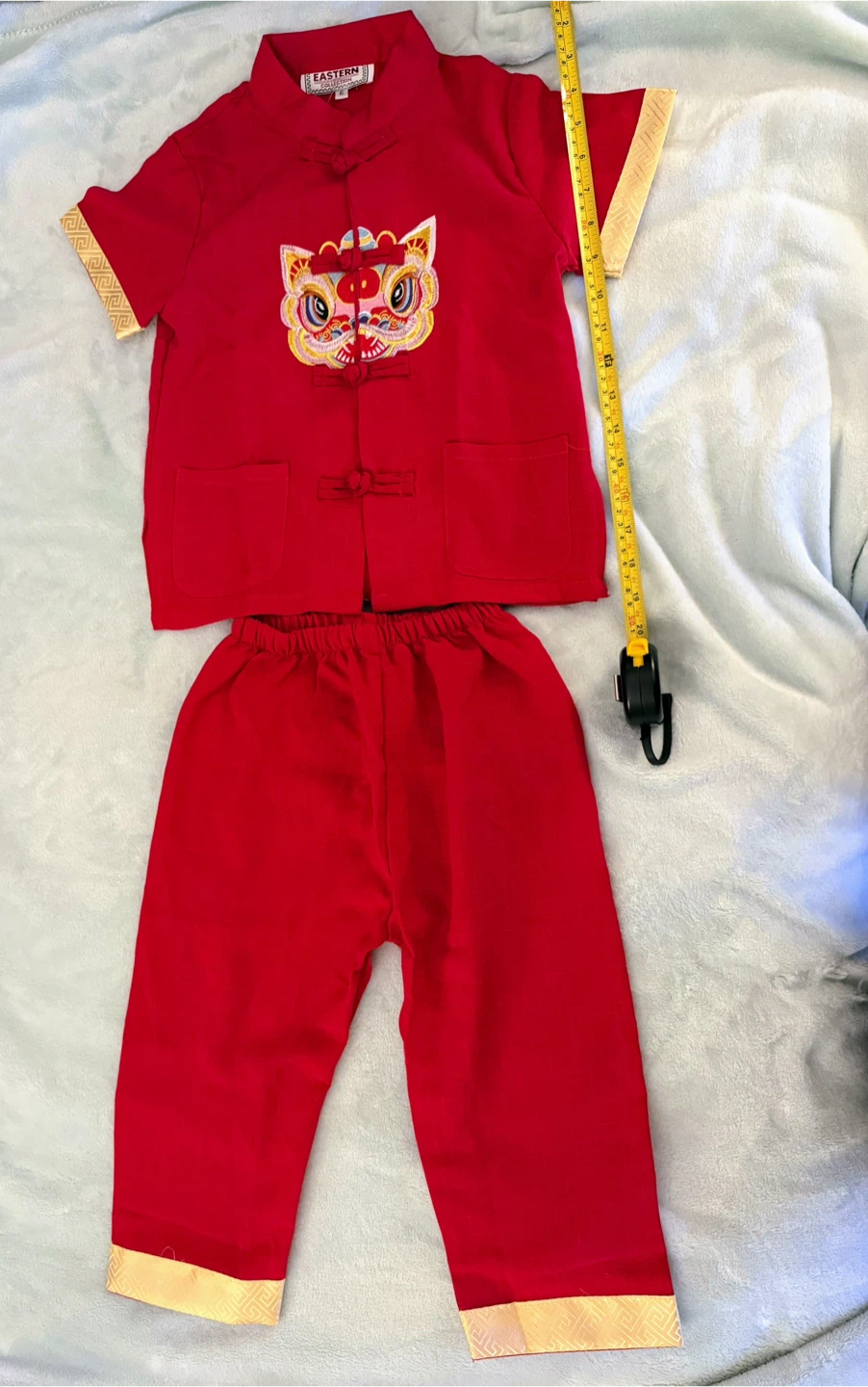 Red Traditional Chinese Outfit Set